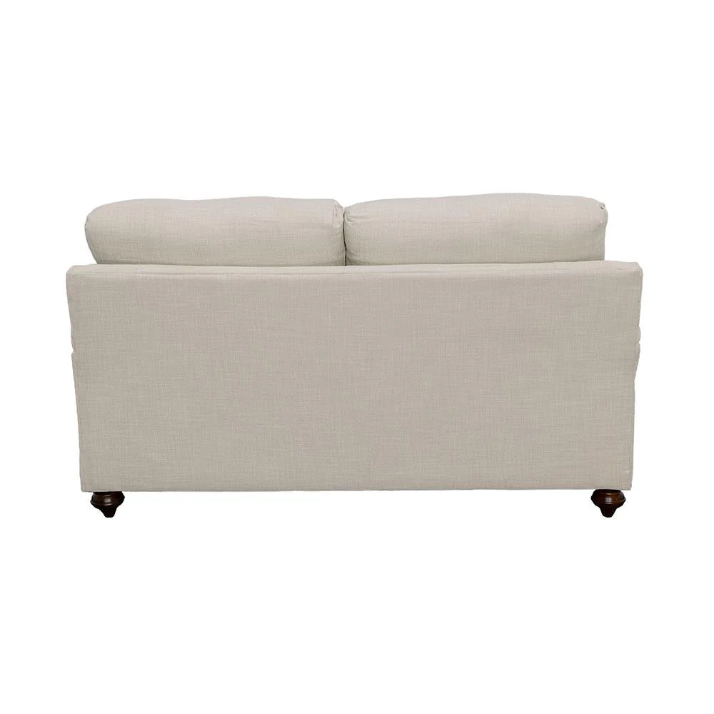 Glenn Light Gray and Blue Recessed Arms Living Room Set - Image 12