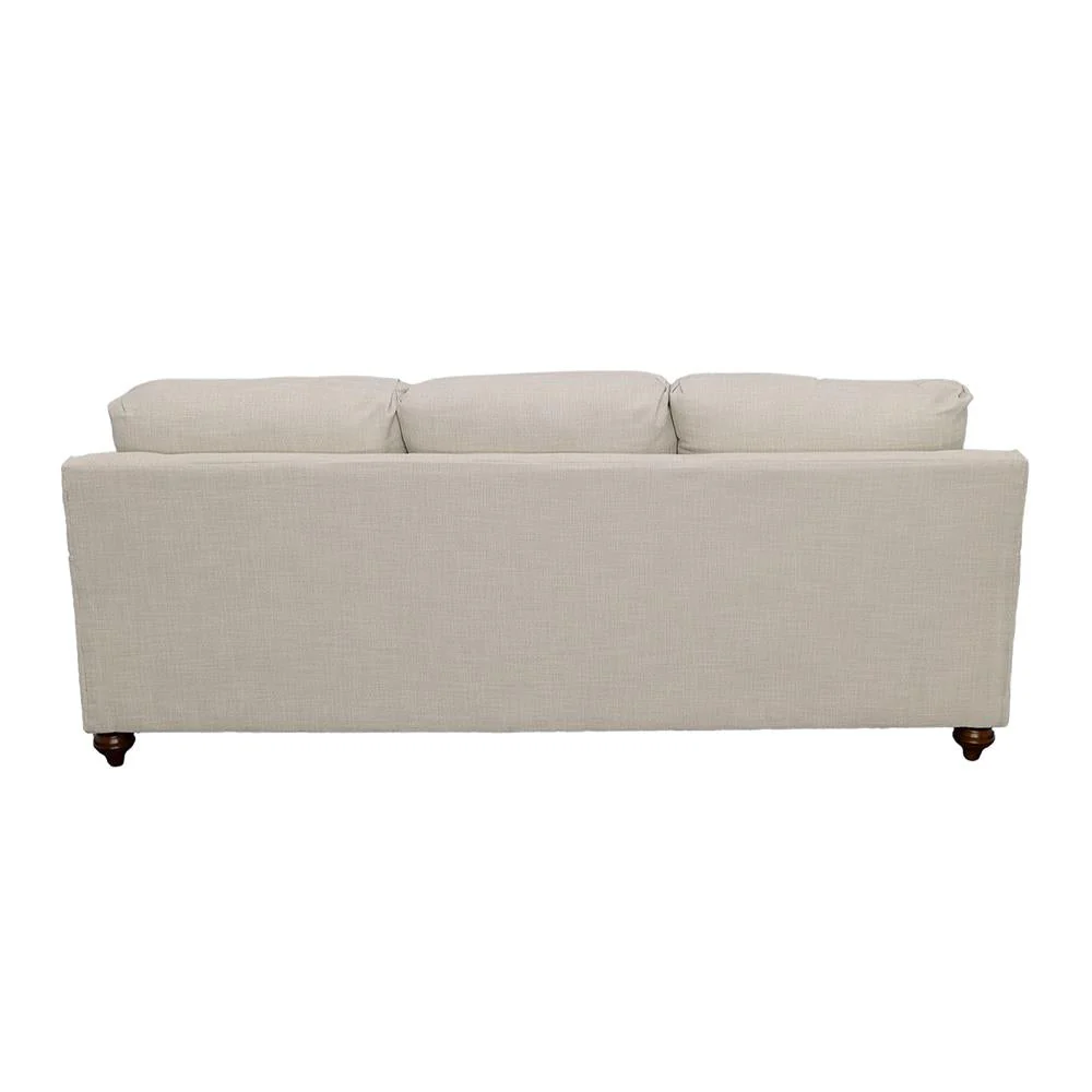 Glenn Light Gray Cushion Back Living Room Set - Image 5