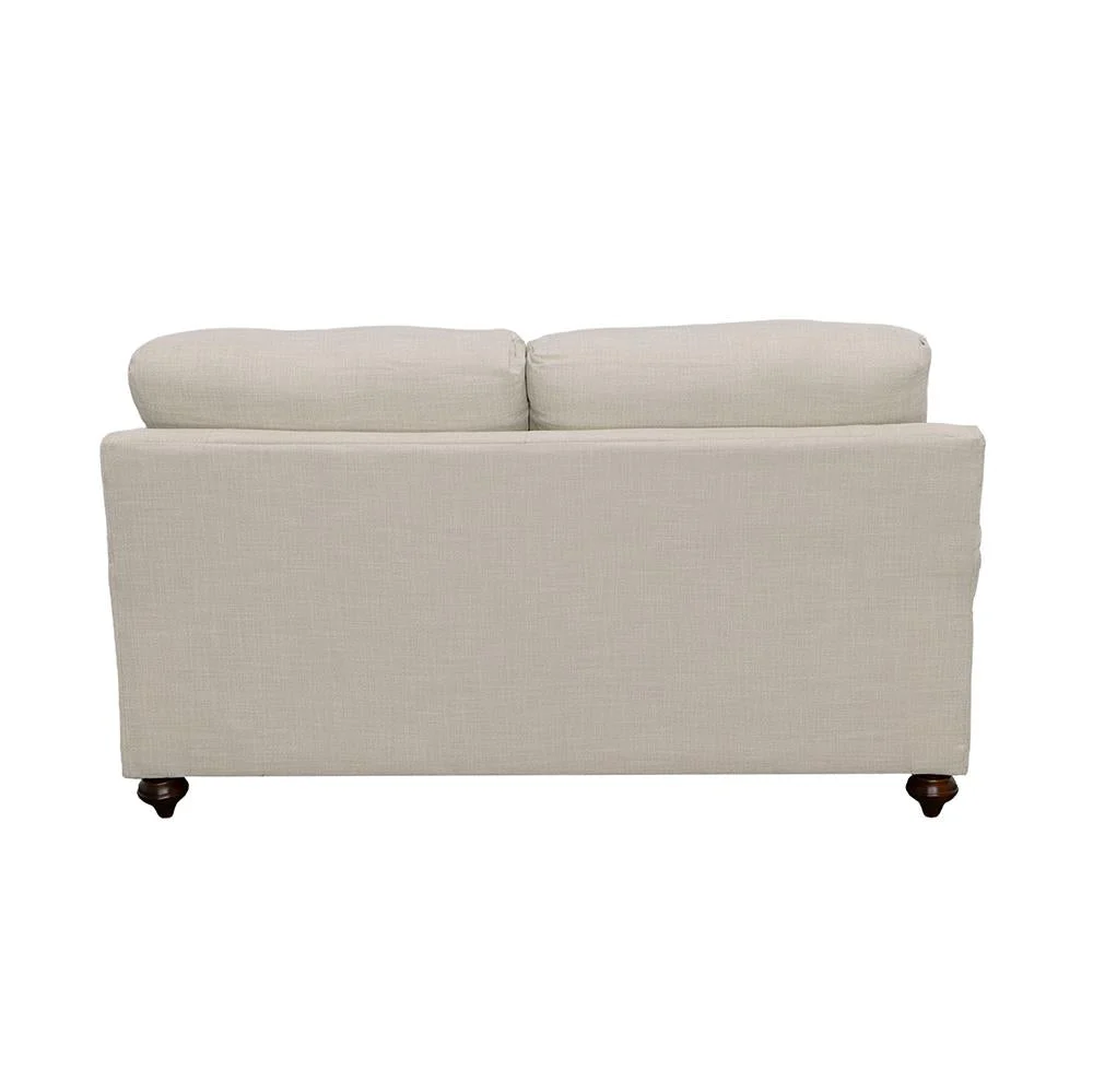 Glenn Light Gray Cushion Back Living Room Set - Image 9