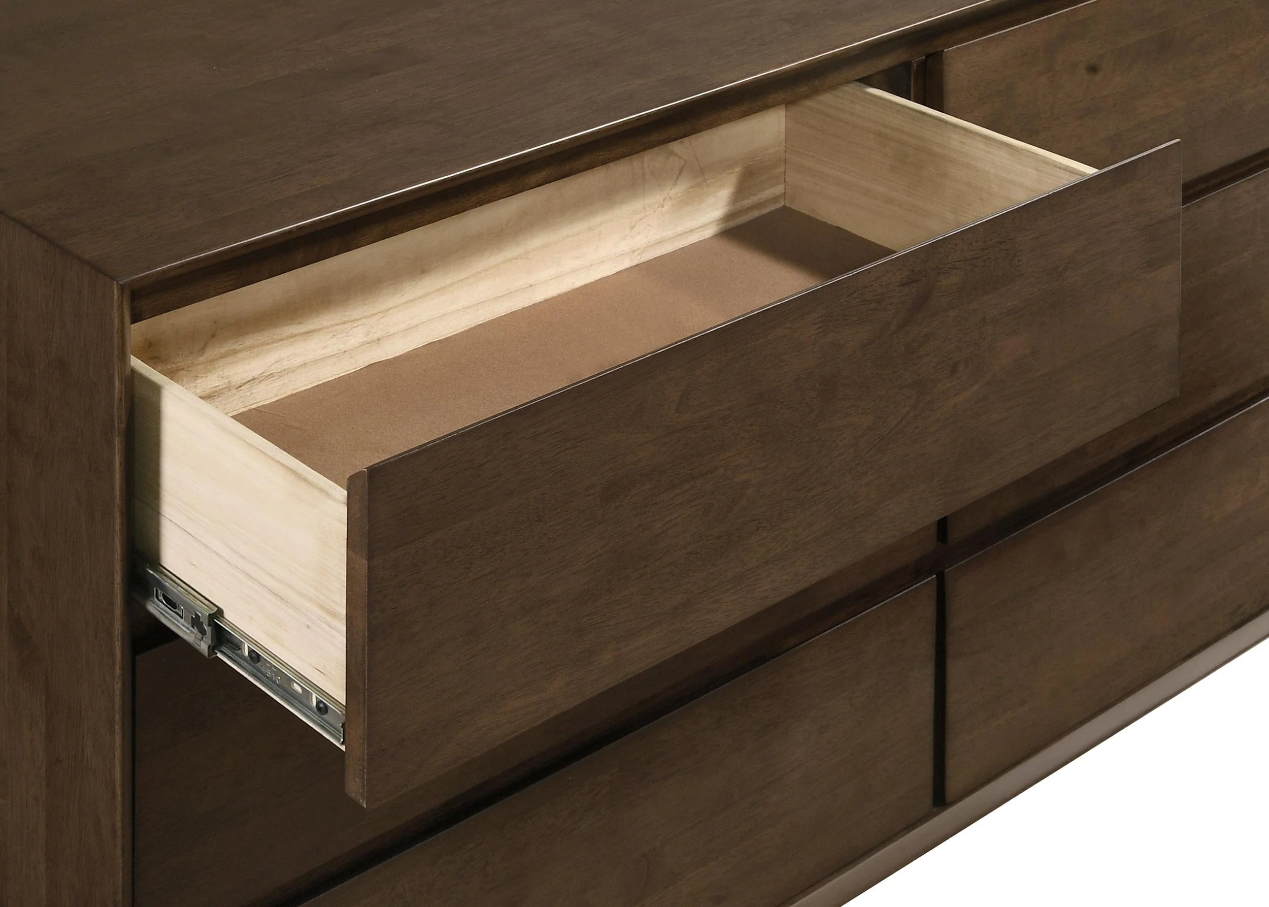 Glenwood Warm Brown 6-Drawer Dresser - Image 10