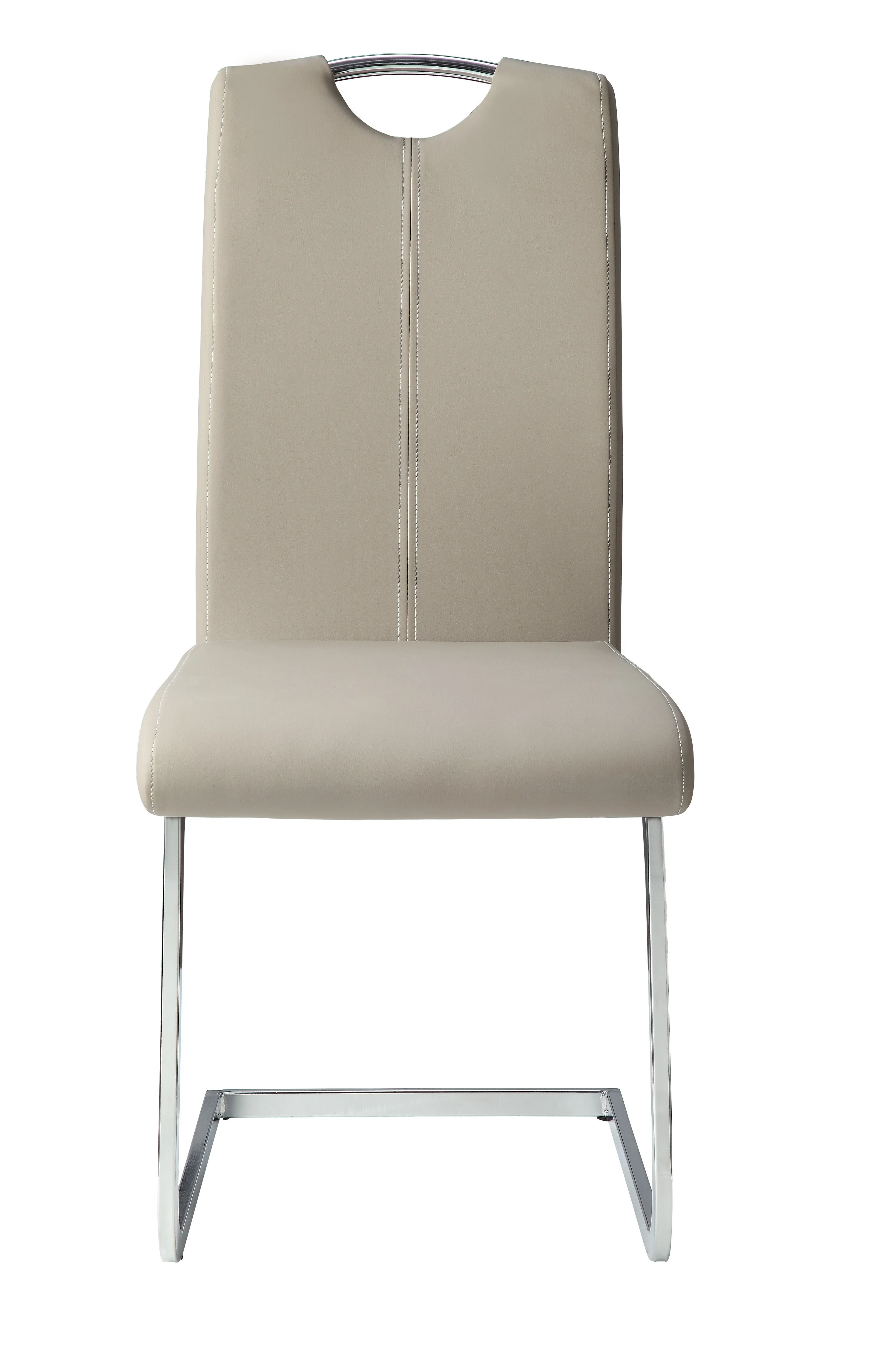 Glissand Chrome Metal/Gray Dining Set - Image 6