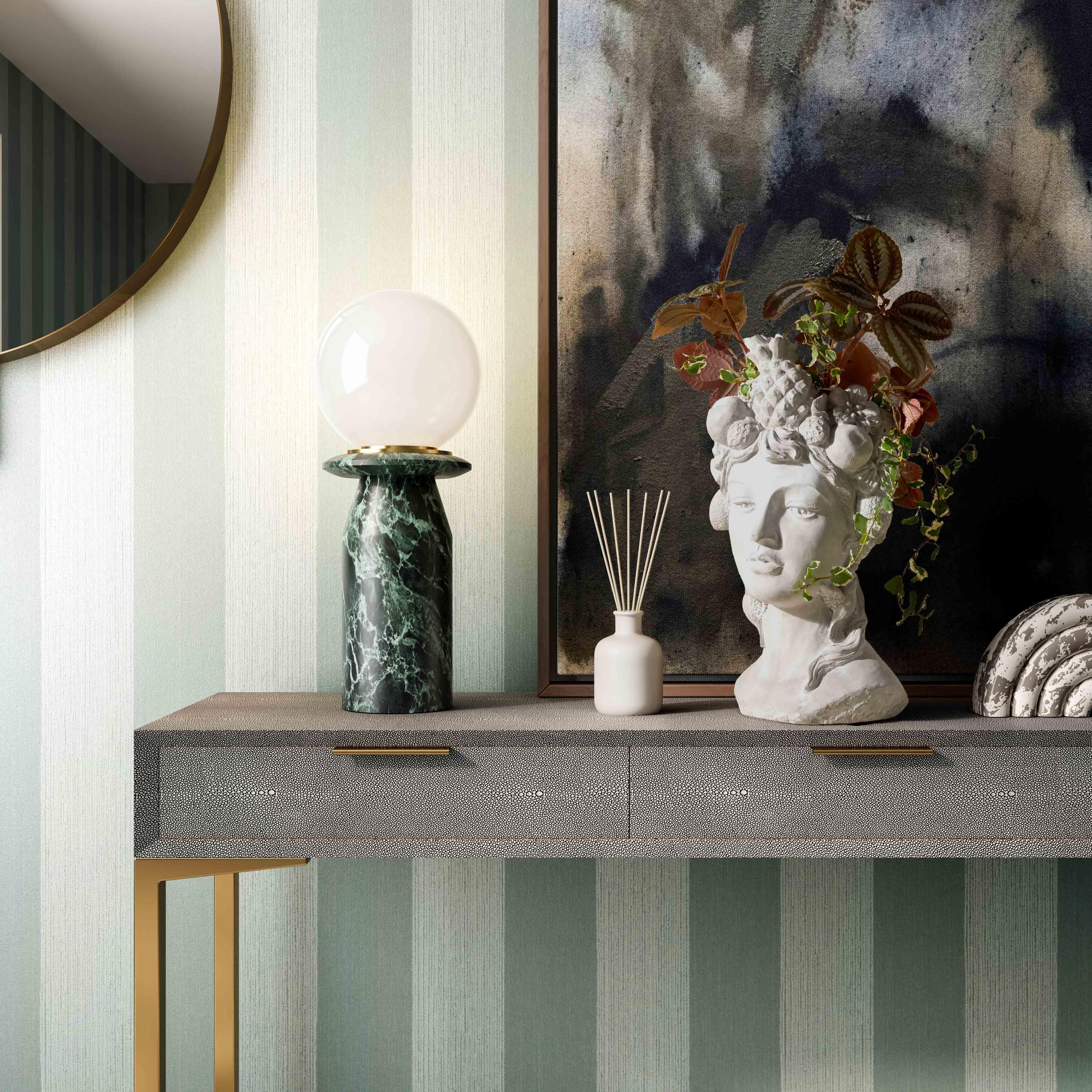 Globe Marble Lamp - Image 8