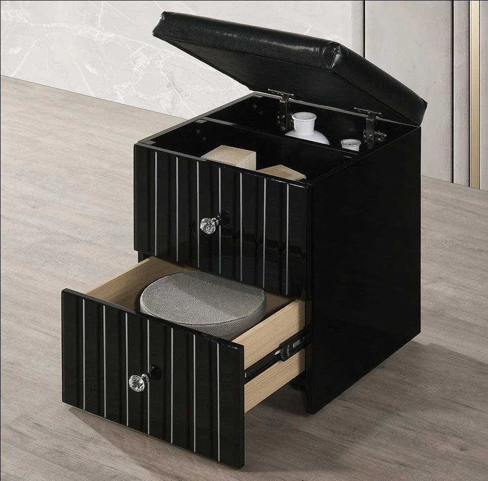 Gloria Black Vanity set - Image 4