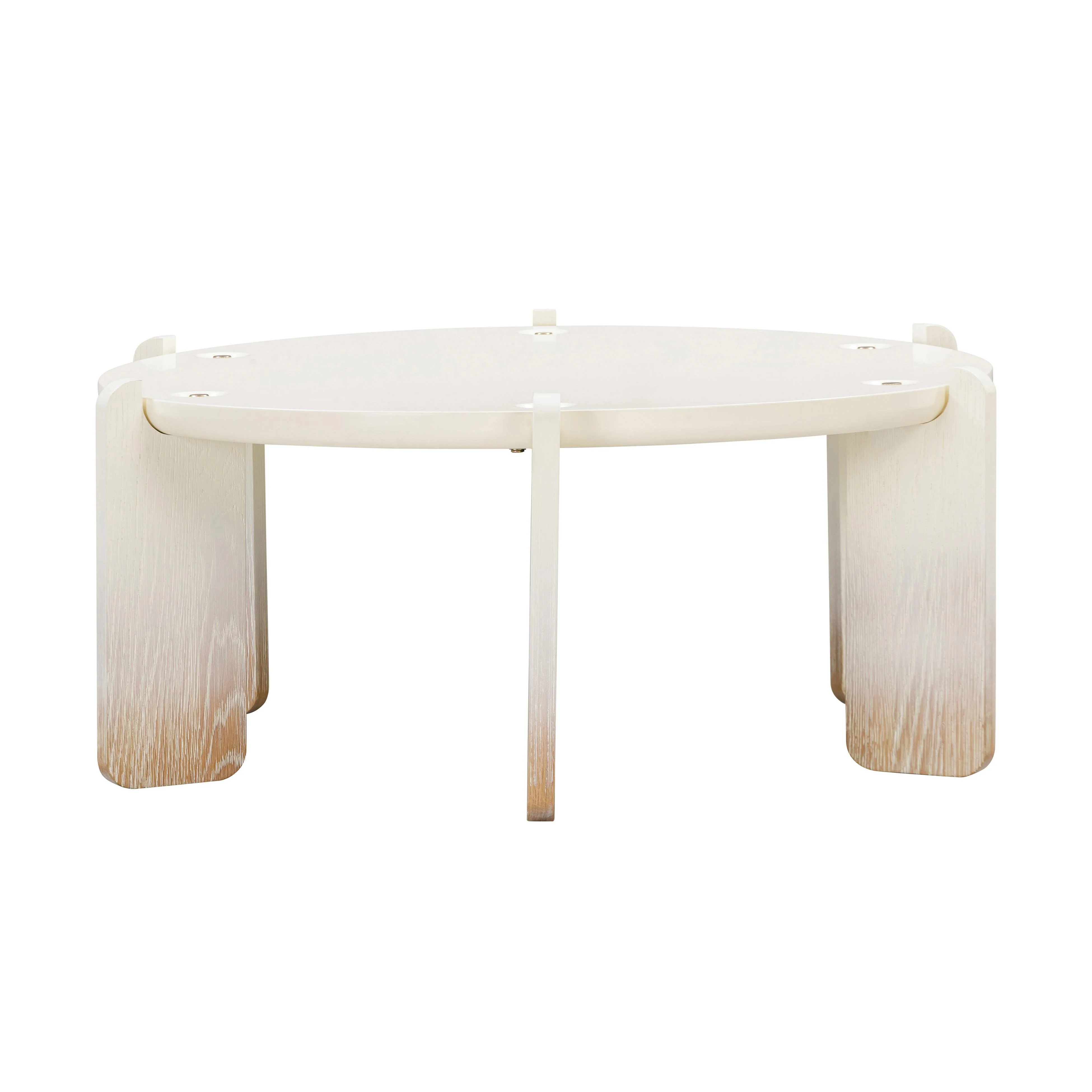 Gloria Cream Oak Coffee Table - Image 4