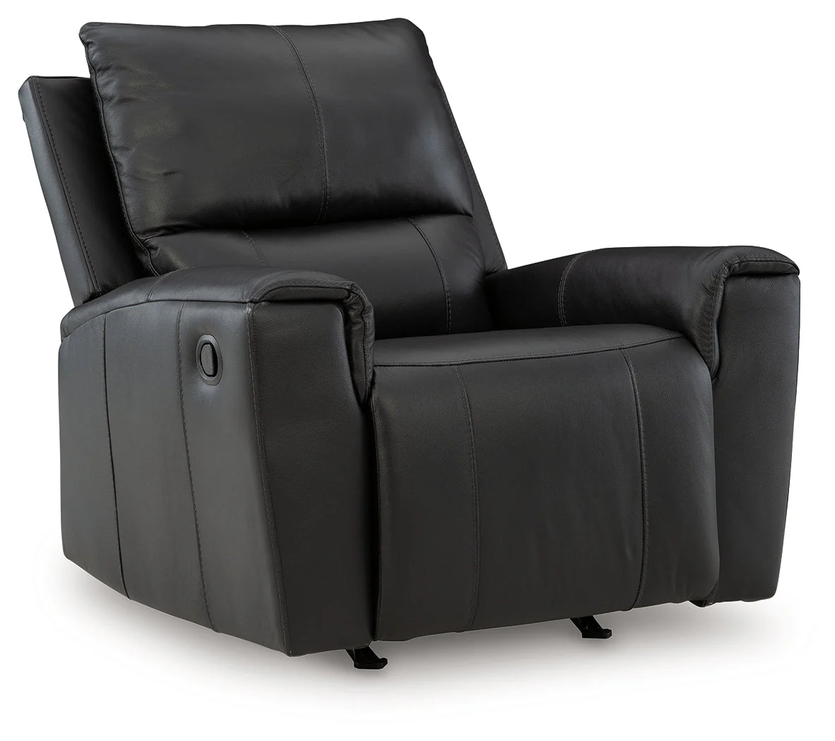 Glossmore Black Recliner - Image 2
