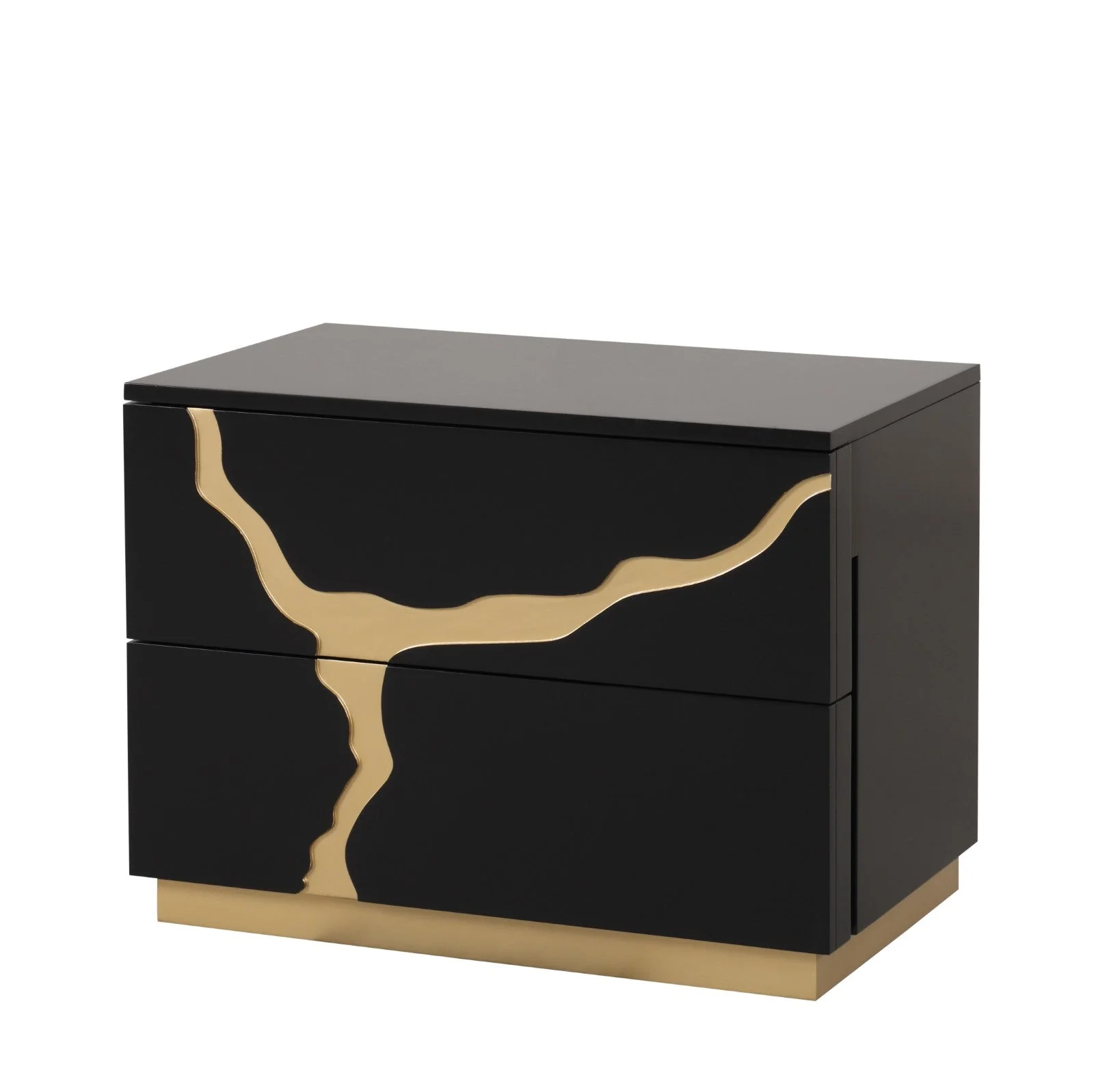 Goldsberg Black/Gold Nightstand - Image 5