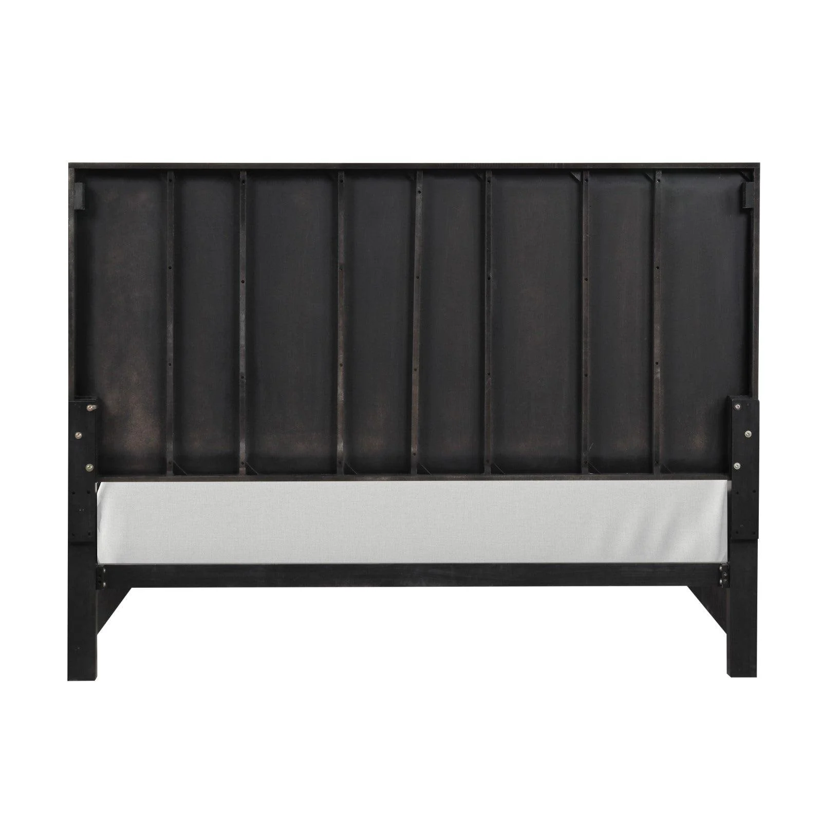 Goldsberg Black Queen Panel Bed - Image 2