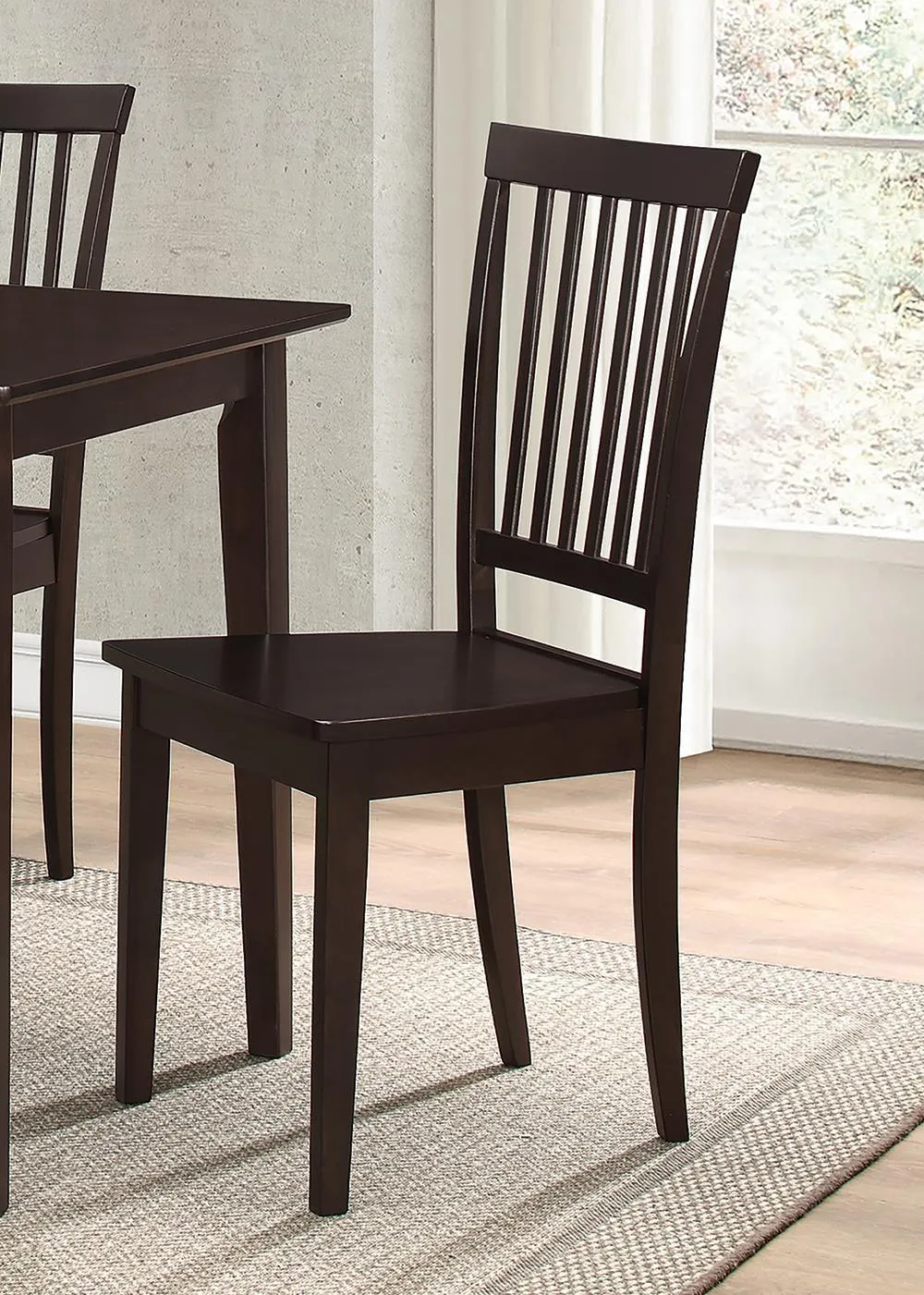 Gomez Cappuccino 5-Piece Dining Set - Image 2