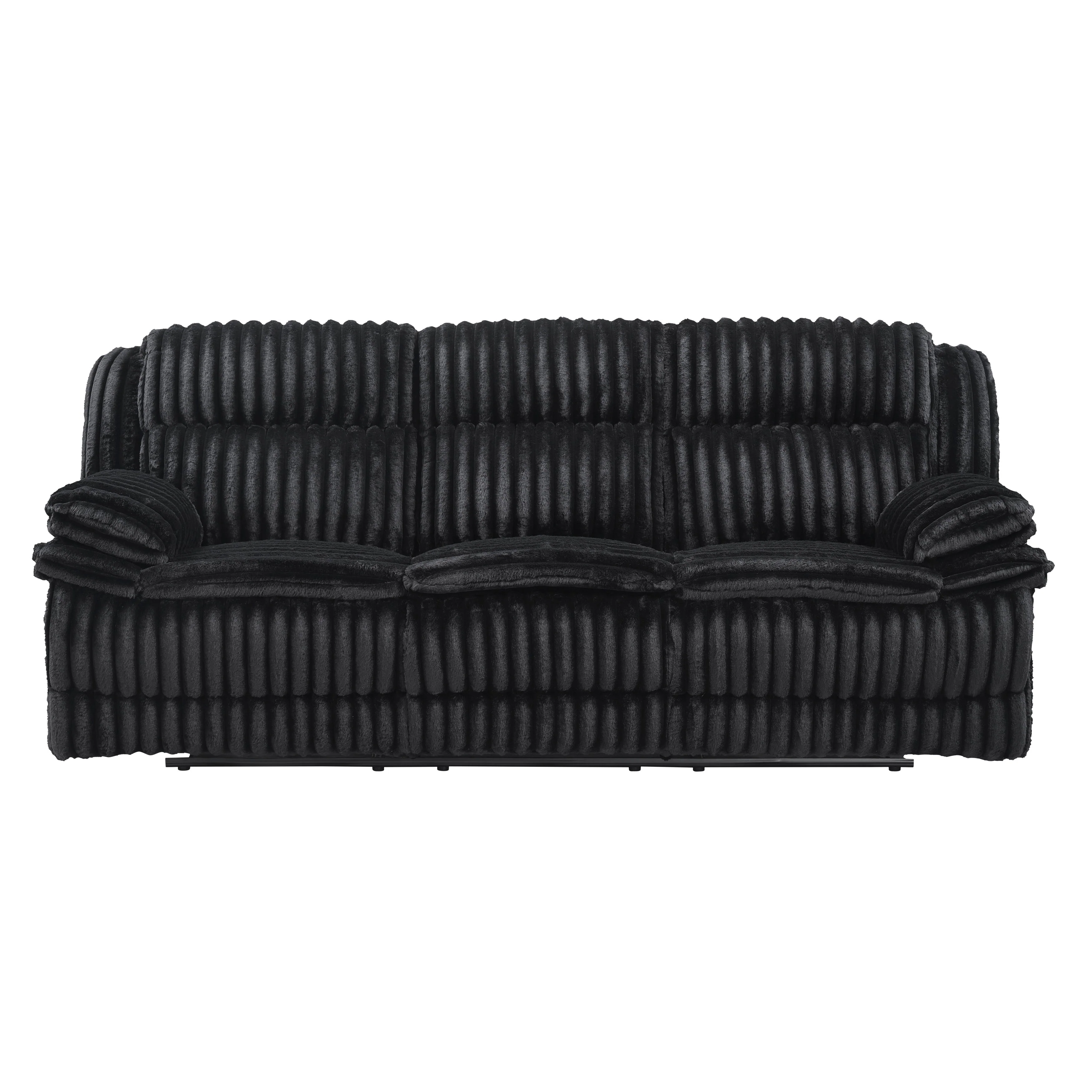Goodland Black Double Reclining Living Room Set - Image 3