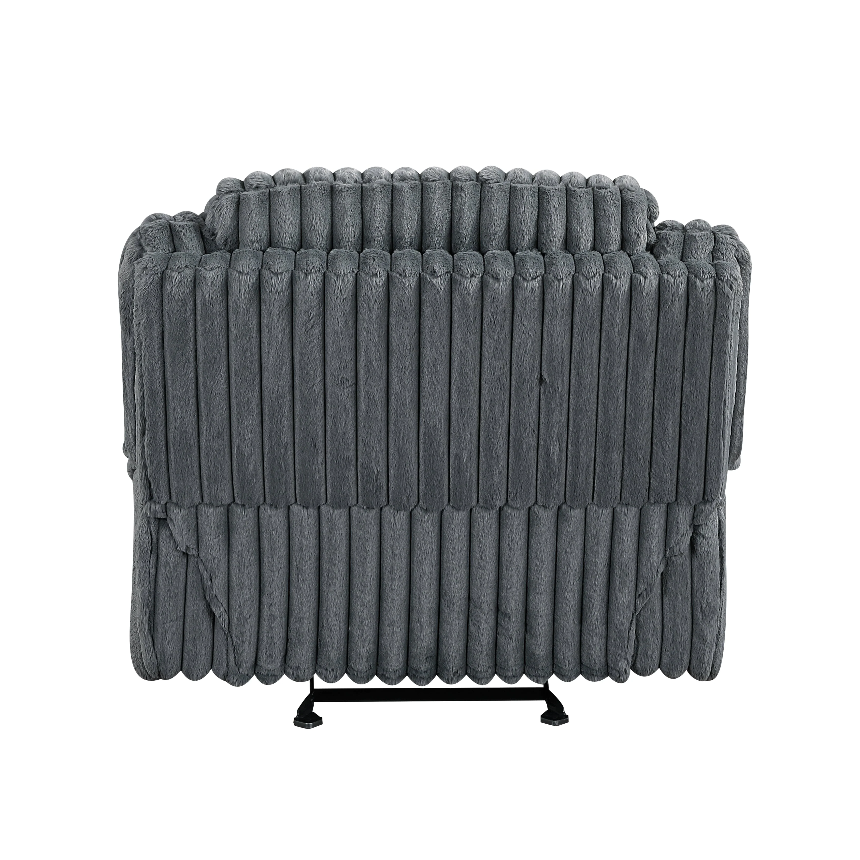 Goodland Dark Gray Double Reclining Living Room Set - Image 17