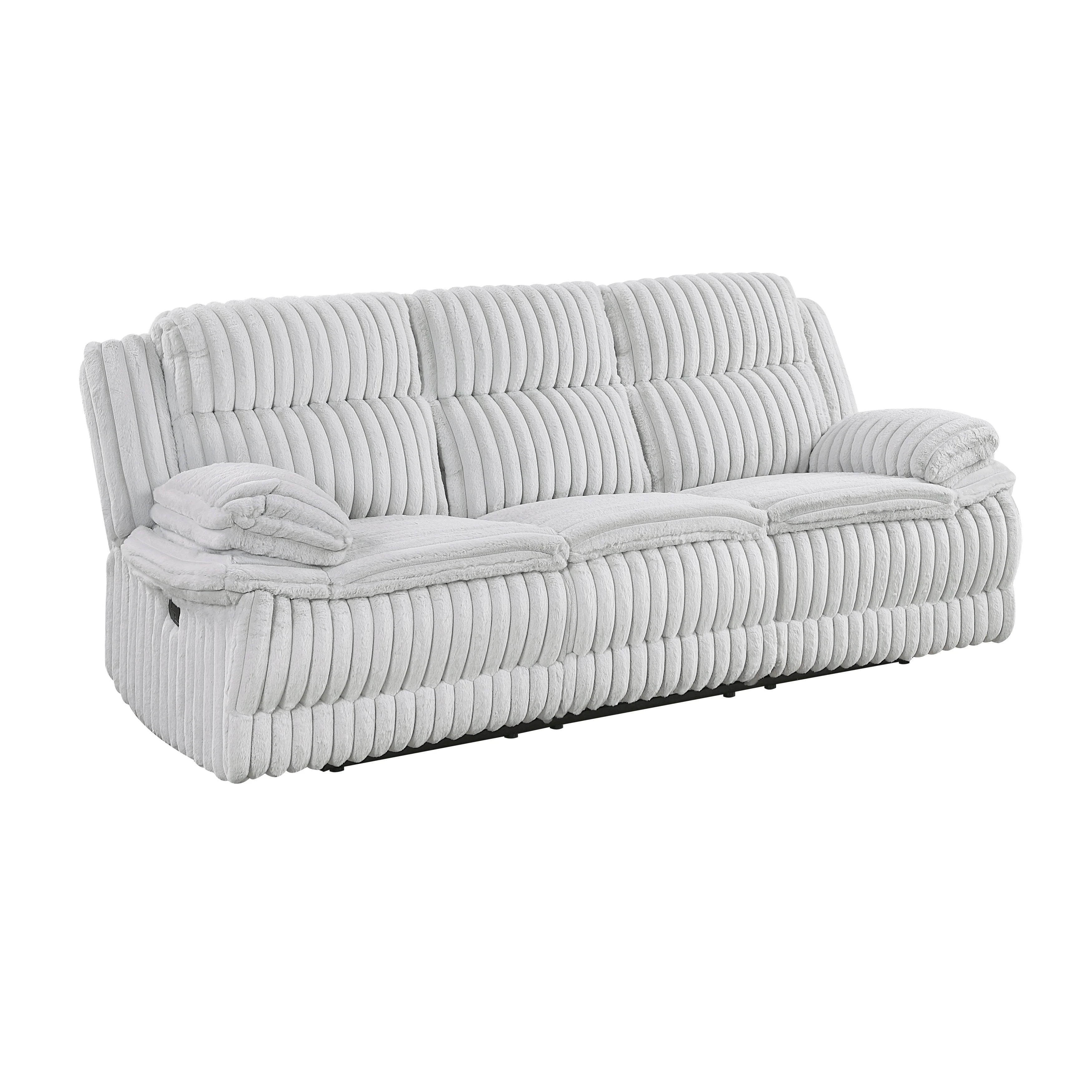 Goodland Gray Double Reclining Living Room Set - Image 4