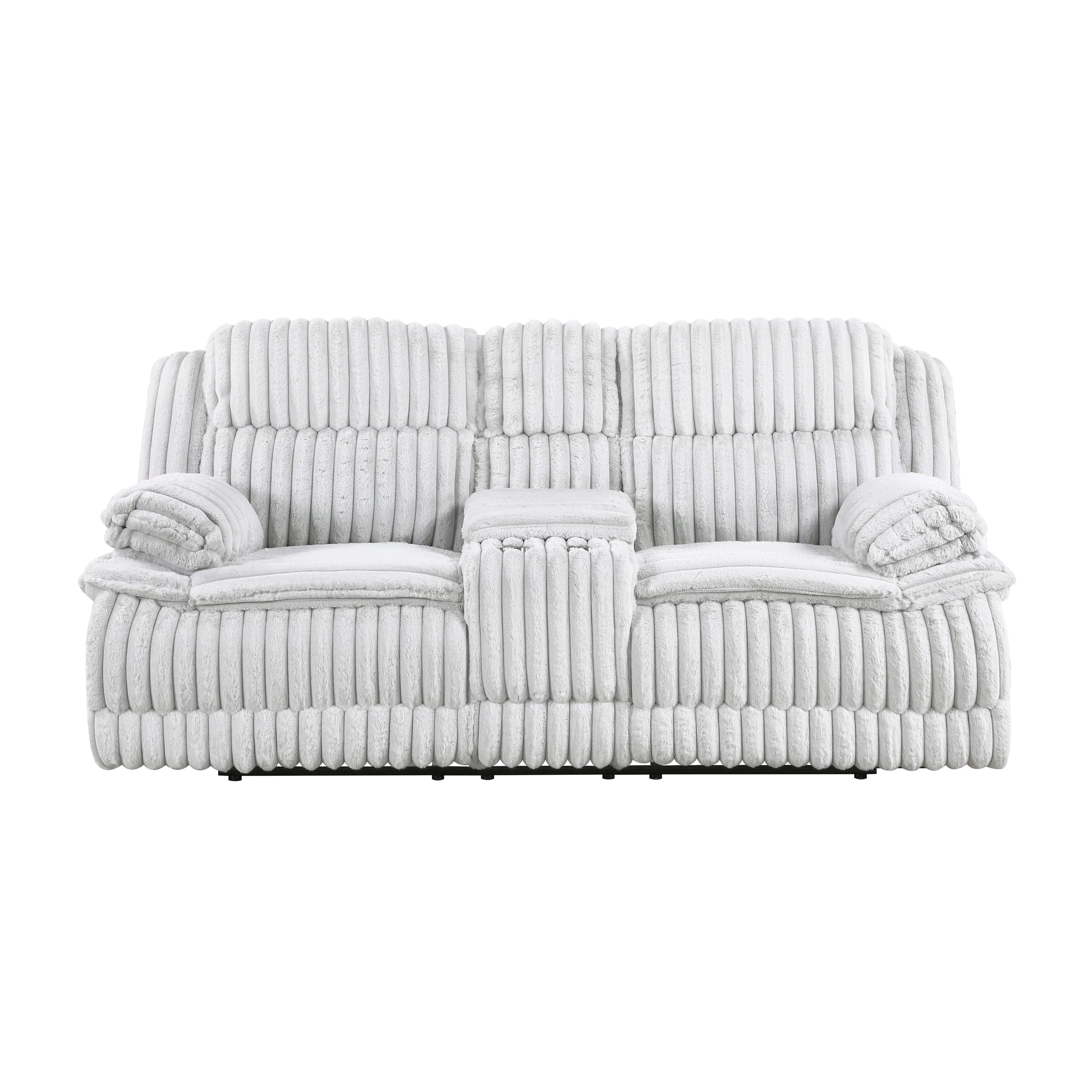 Goodland Gray Double Reclining Living Room Set - Image 7