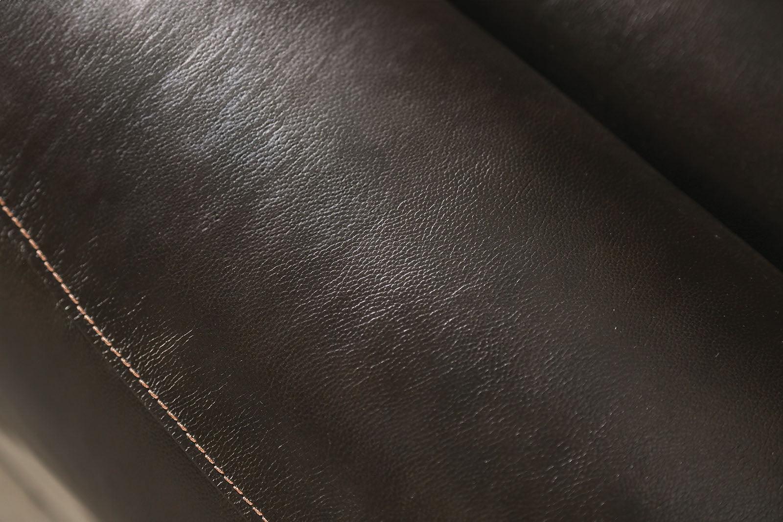 Gorgius Espresso Leather Modular Power Reclining Sectional - Image 2