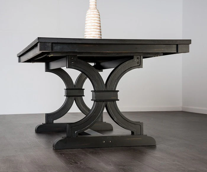 Gosport Black 7-Piece Dining Room Set - Image 3