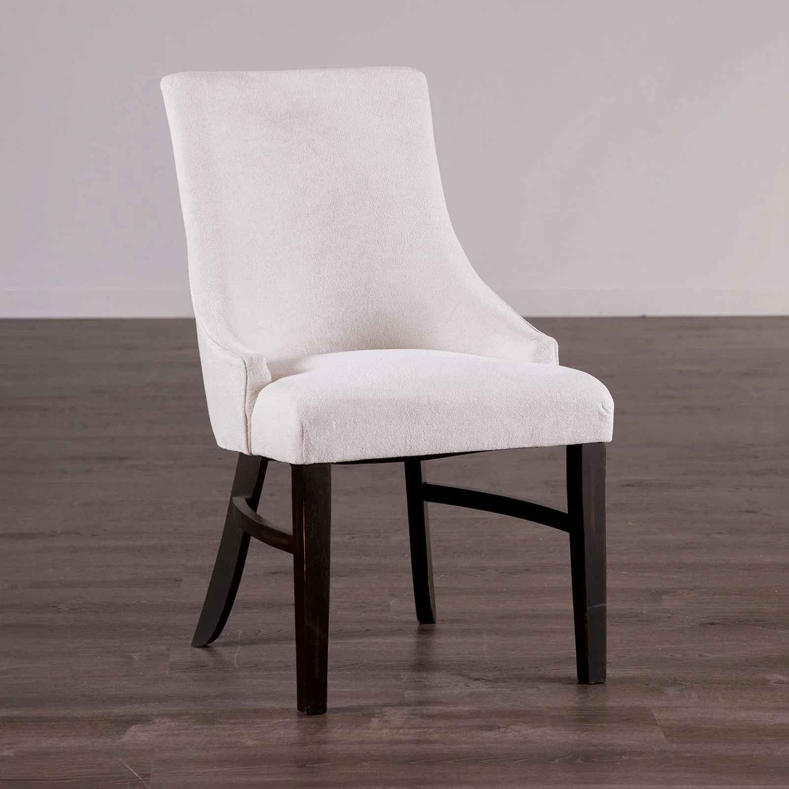 Gosport Black/Beige Arm Chair, Set of 2