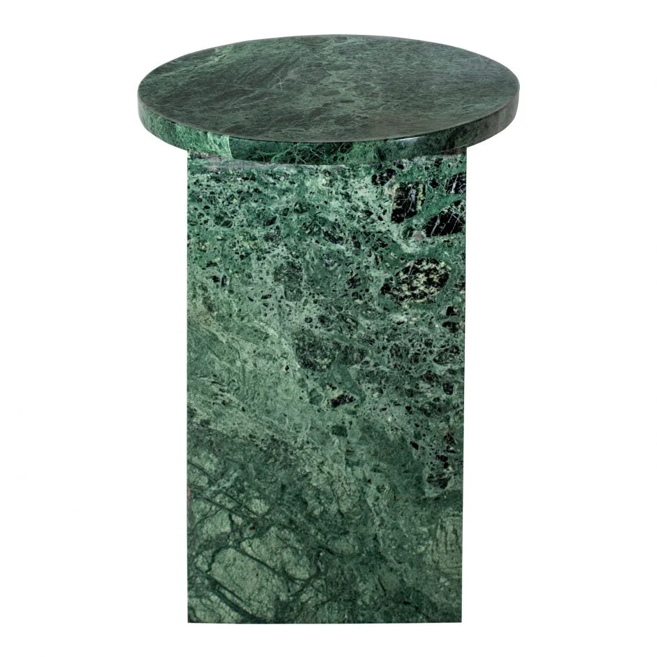 Grace Accent Table Green Marble - Image 4