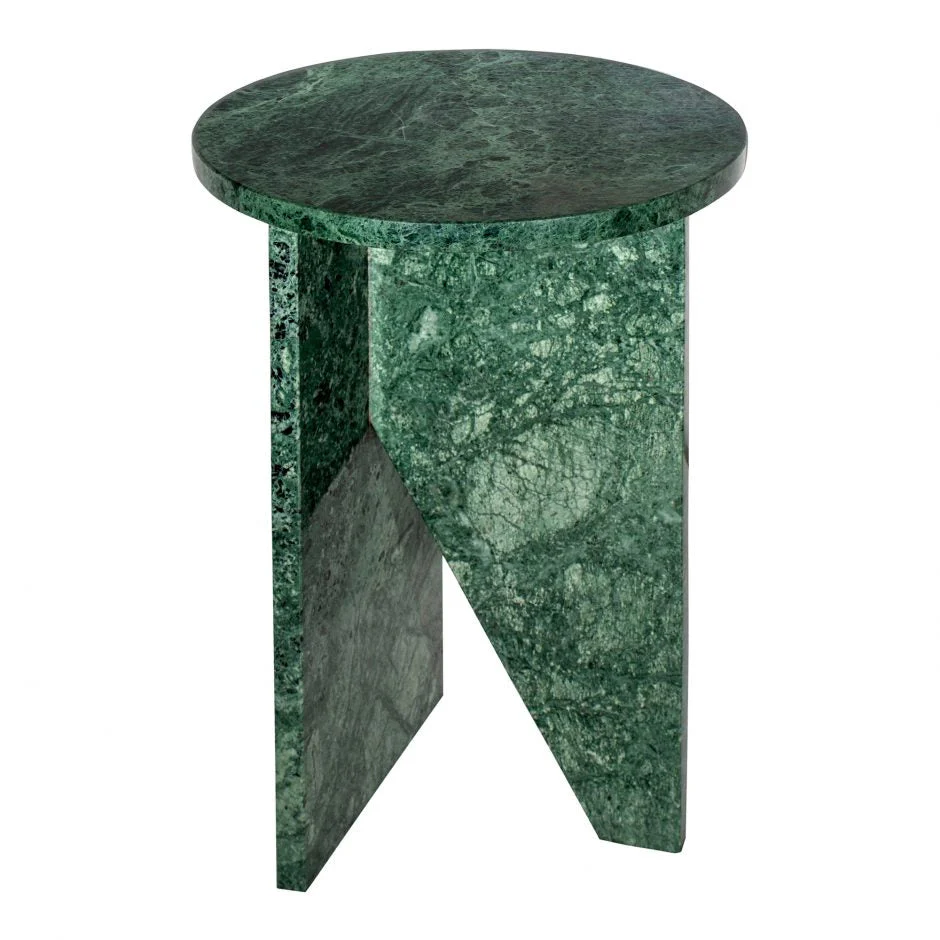 Grace Accent Table Green Marble - Image 5