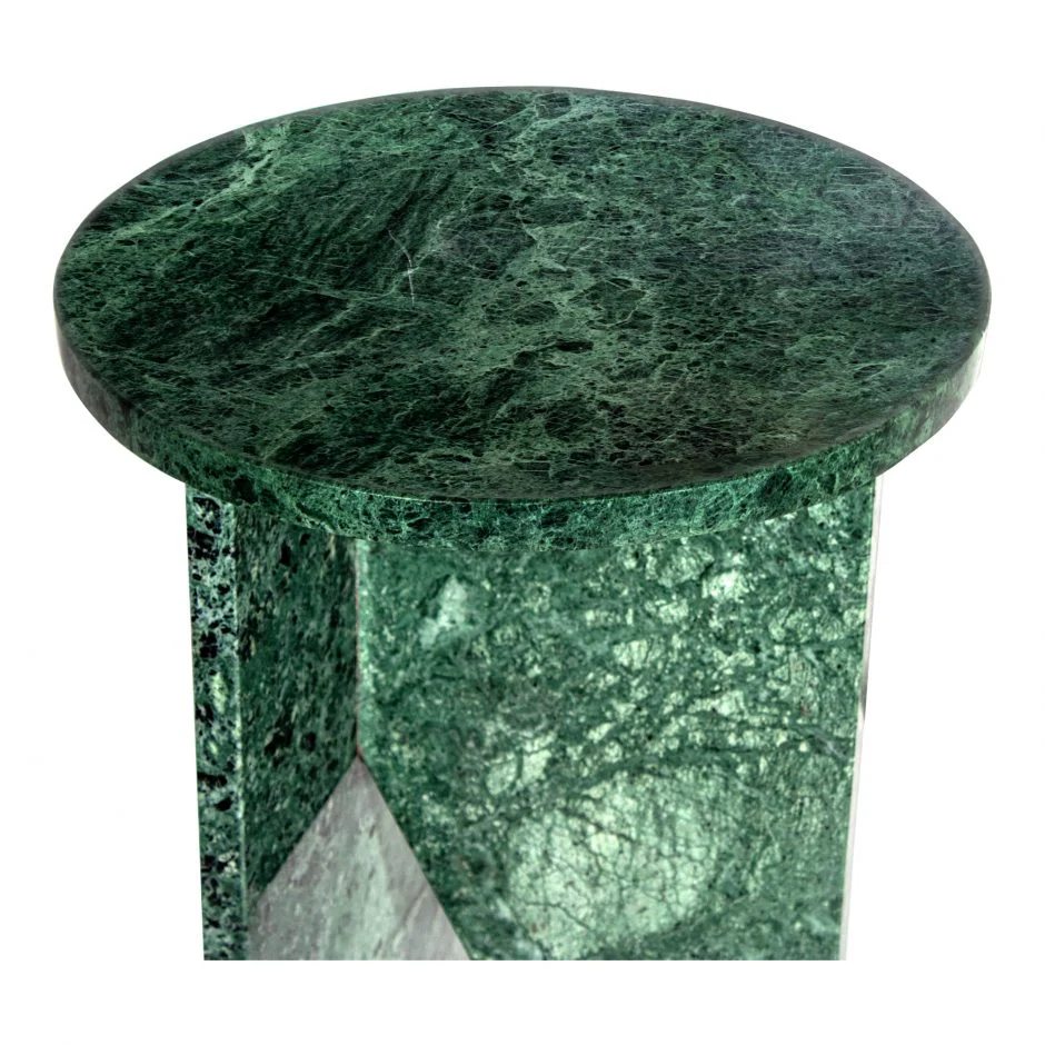 Grace Accent Table Green Marble - Image 7