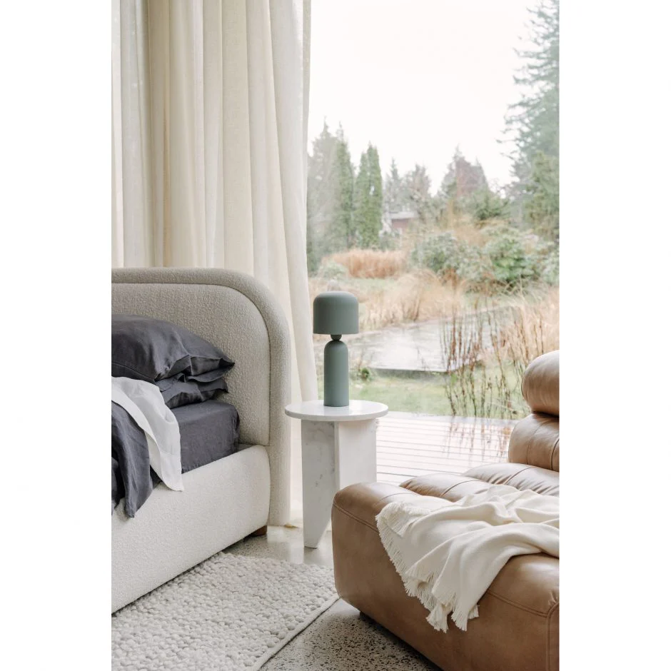 Grace Accent Table White Marble - Image 4