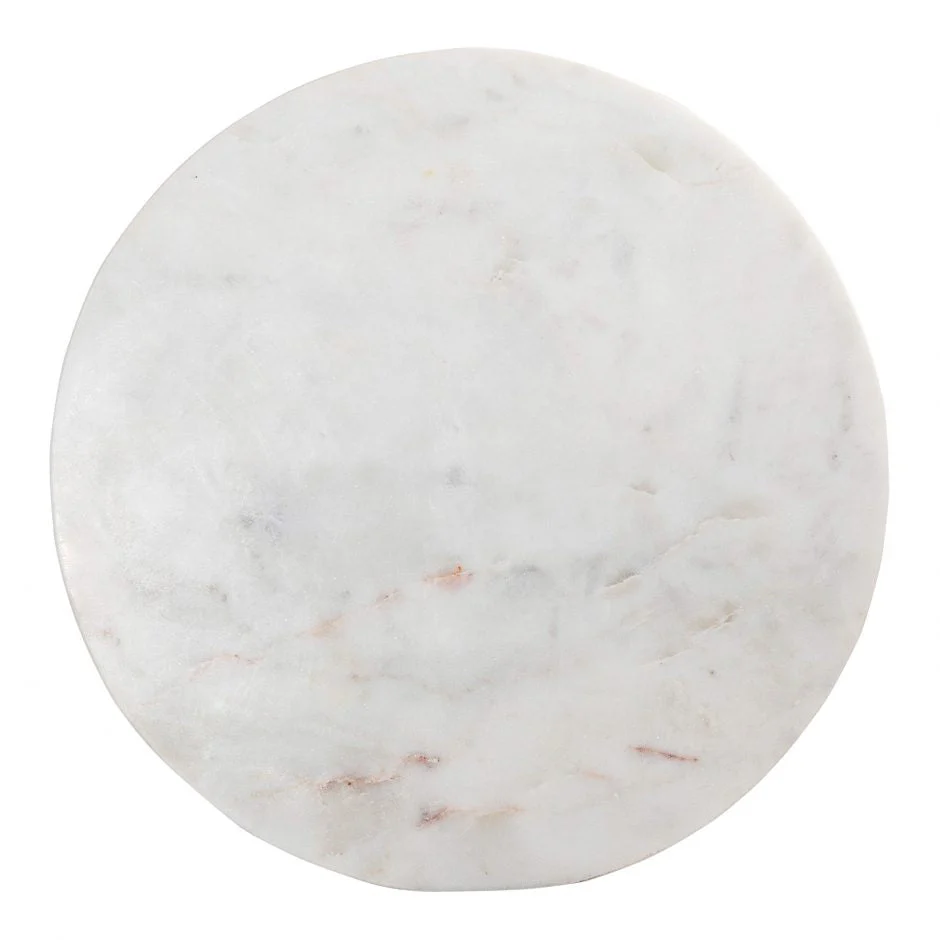 Grace Accent Table White Marble - Image 7