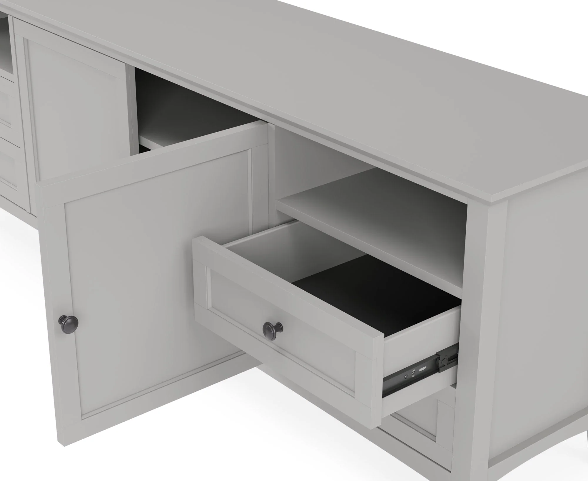 Grace Elephant Grey Entertainment Console 84W - Image 5