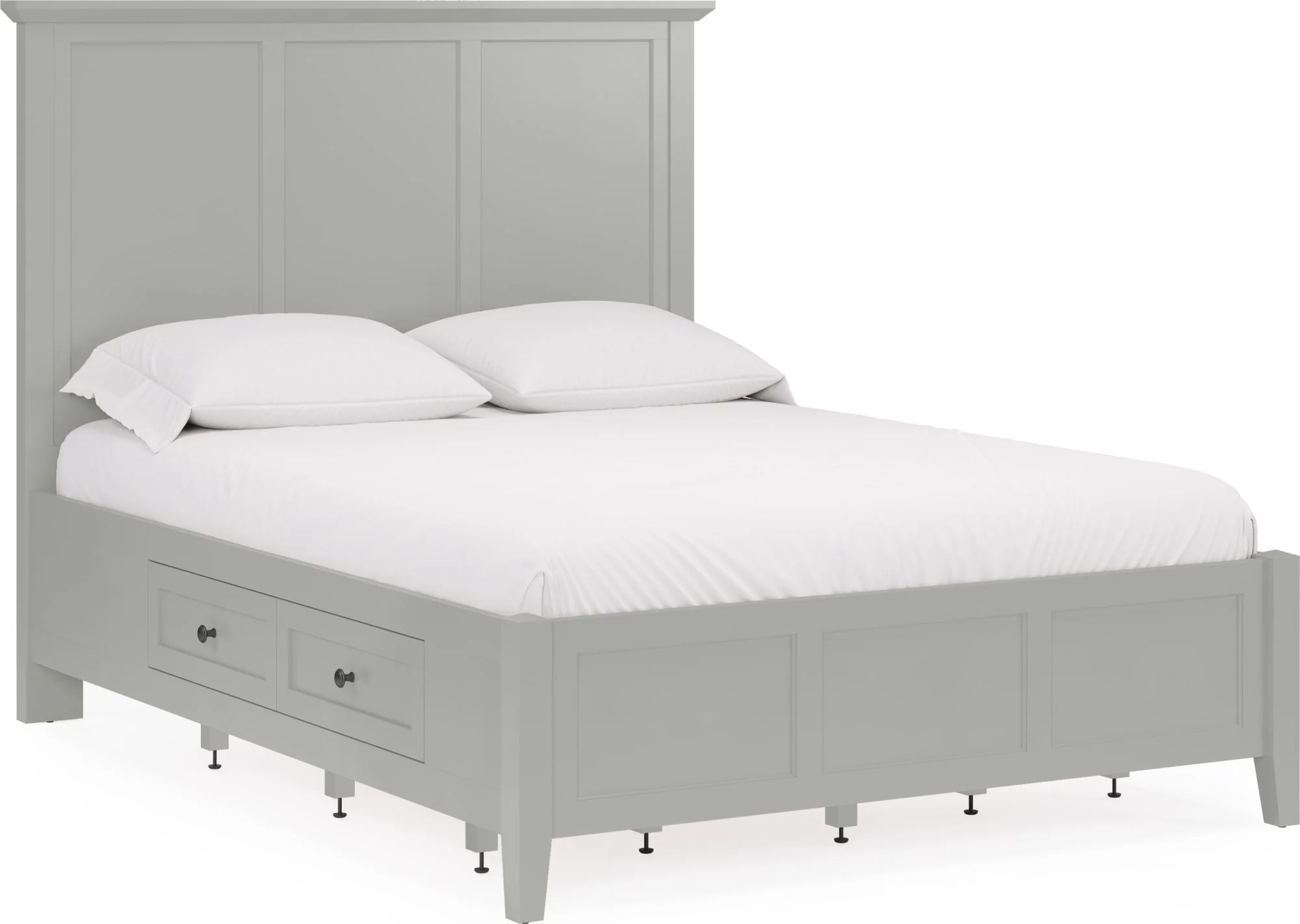 Grace Elephant Grey Twin Storage Bed - Image 4