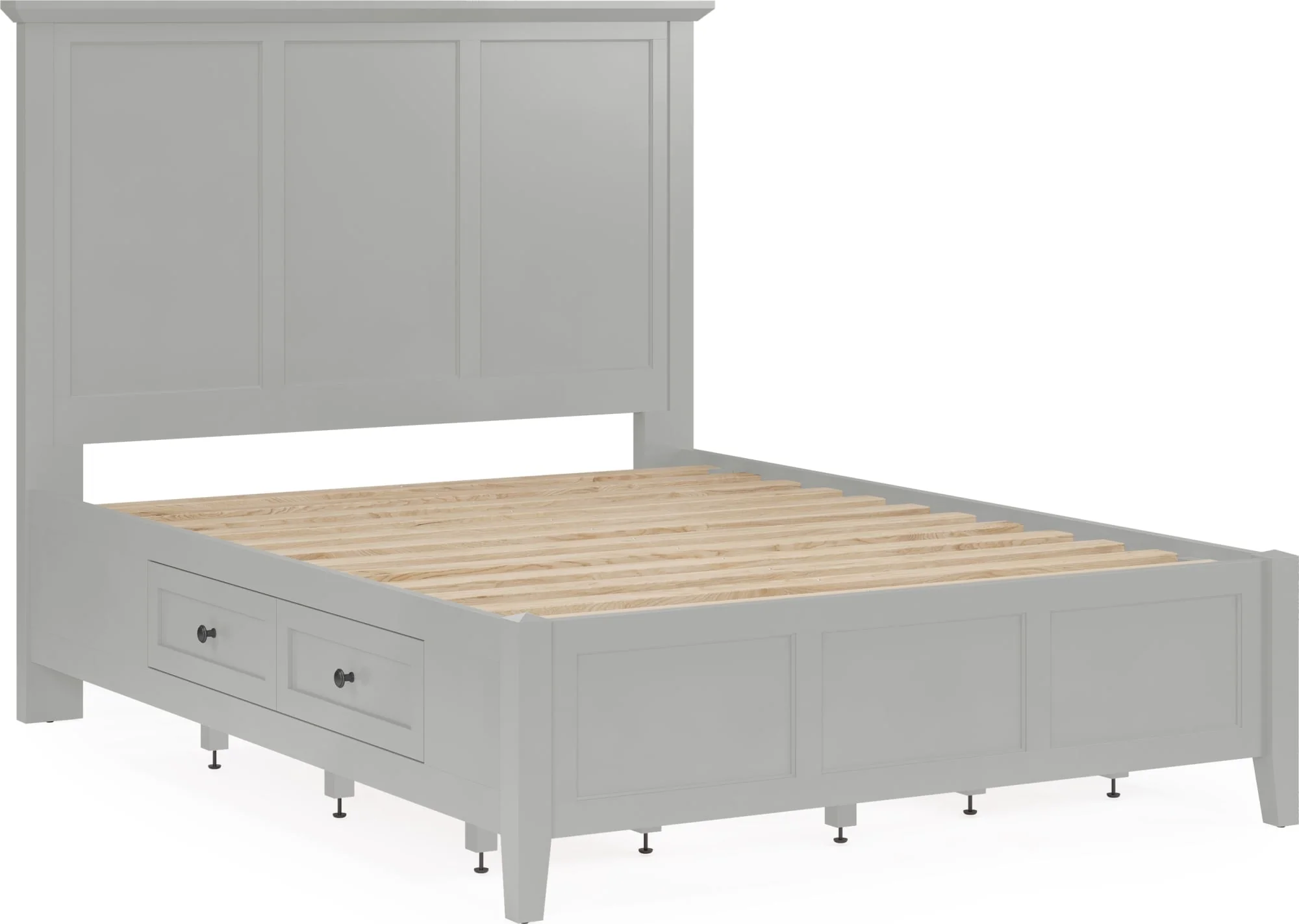 Grace Elephant Grey Twin Storage Bed - Image 8