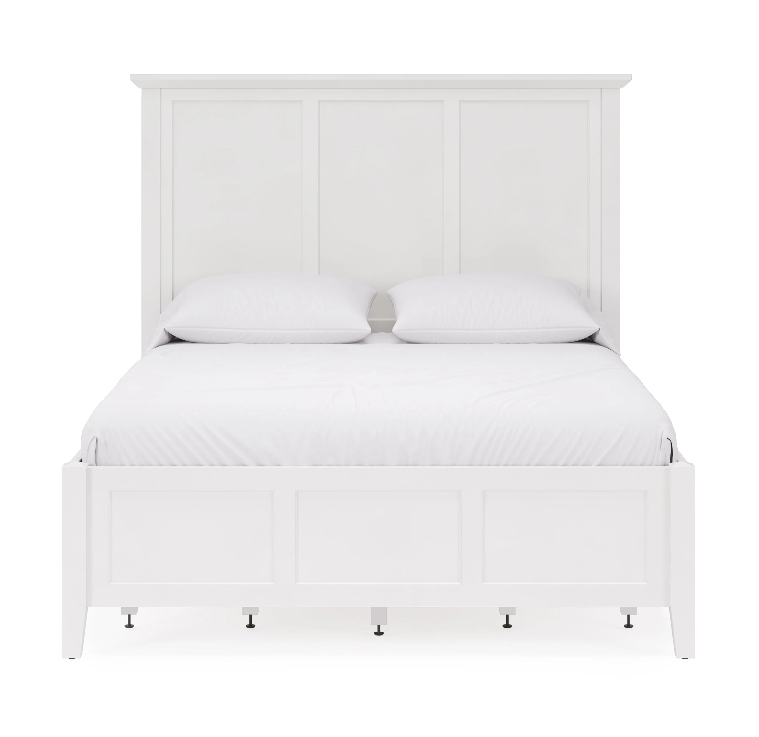 Grace Four Drawer Full Platform Storage Bed in Snowfall White - Image 8