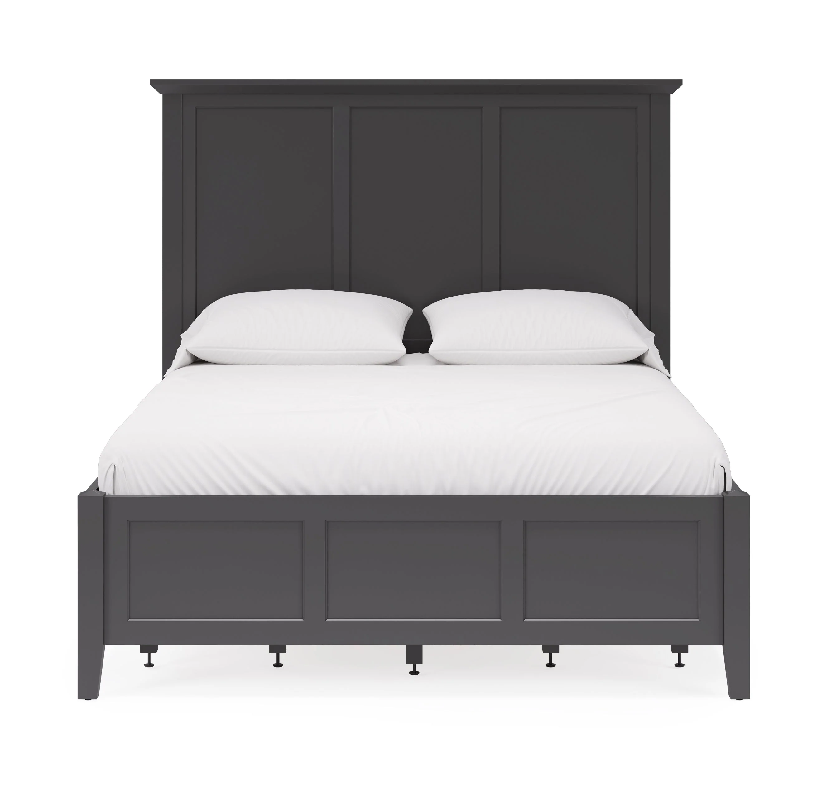 Grace Four Drawer Queen Platform Storage Bed in Raven Black - Image 3