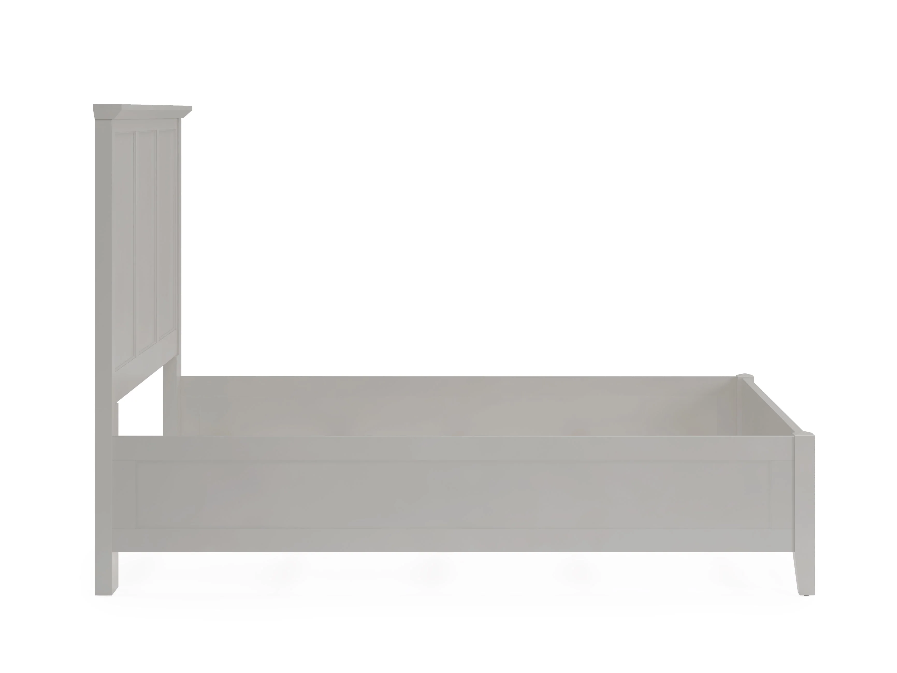 Grace Three Eastern King Panel Bed in Elephant Grey - Image 8