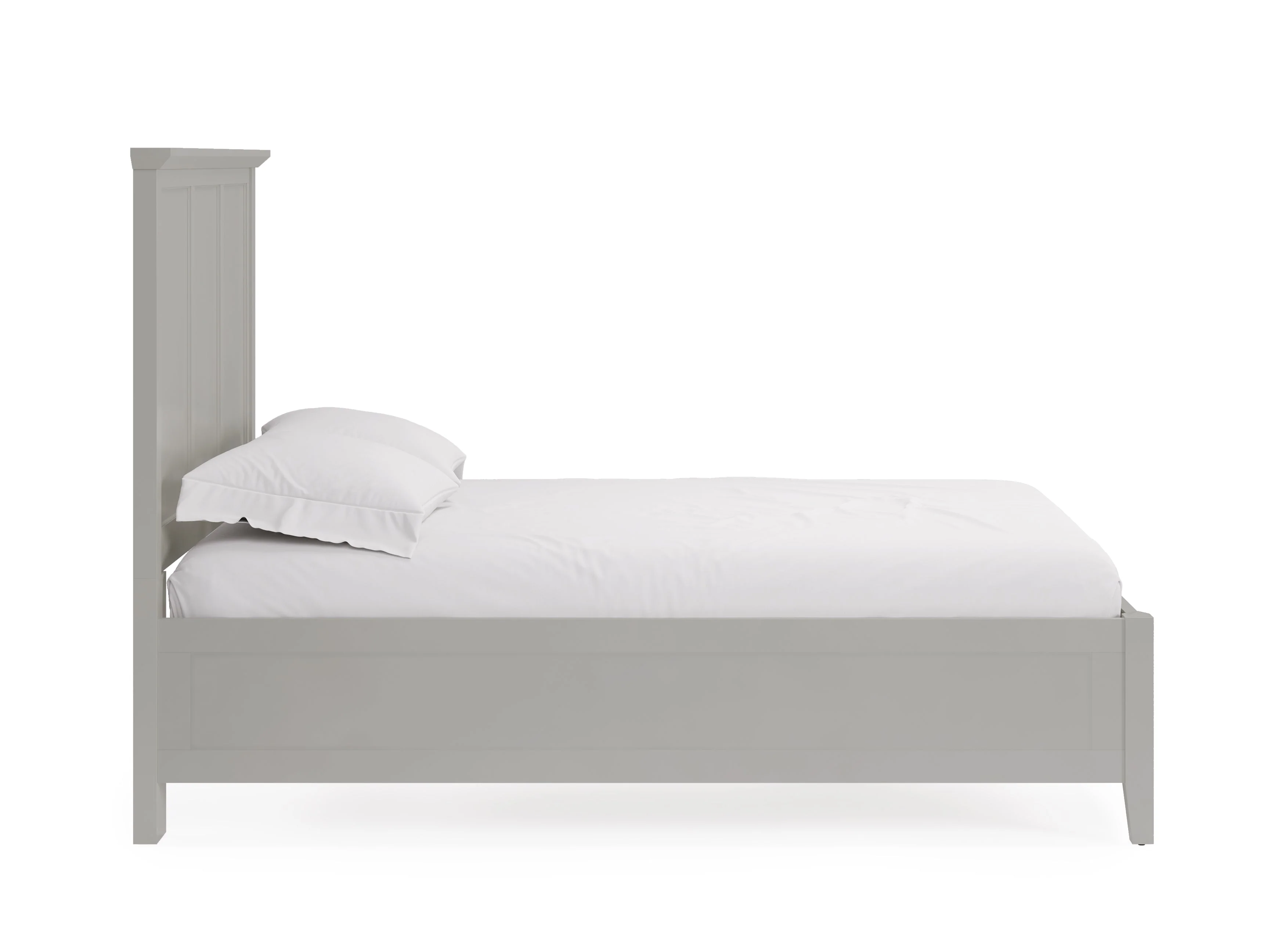 Grace Three Full Panel Bed in Elephant Grey - Image 4