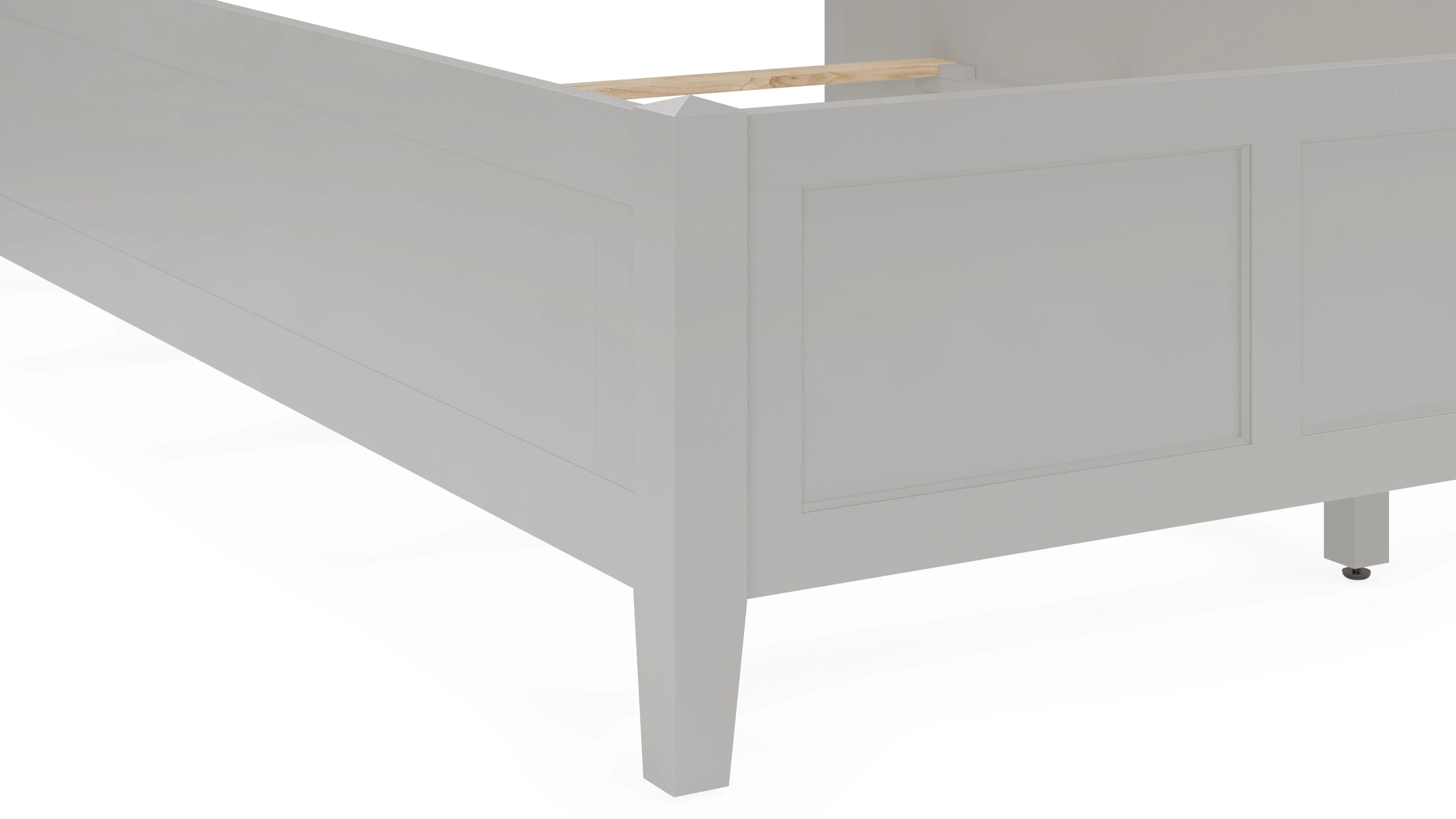 Grace Three Queen Panel Bed in Elephant Grey - Image 5