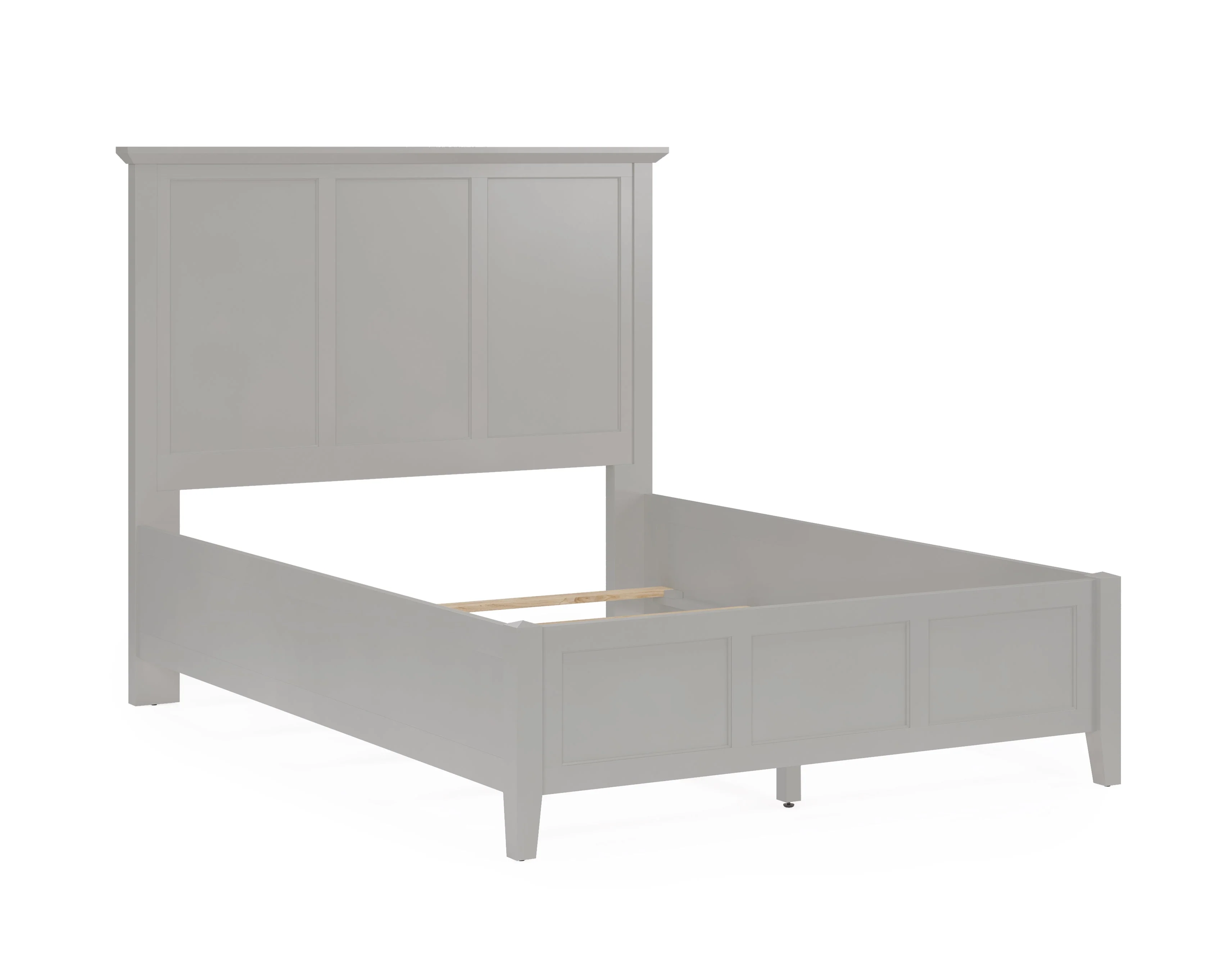 Grace Three Queen Panel Bed in Elephant Grey - Image 7