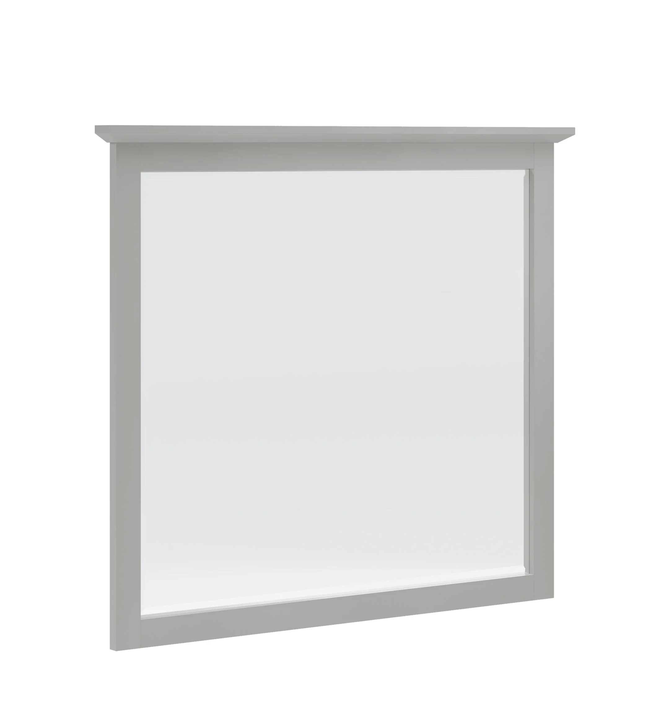 Grace Wall or Dresser Mirror in Elephant Grey - Image 3