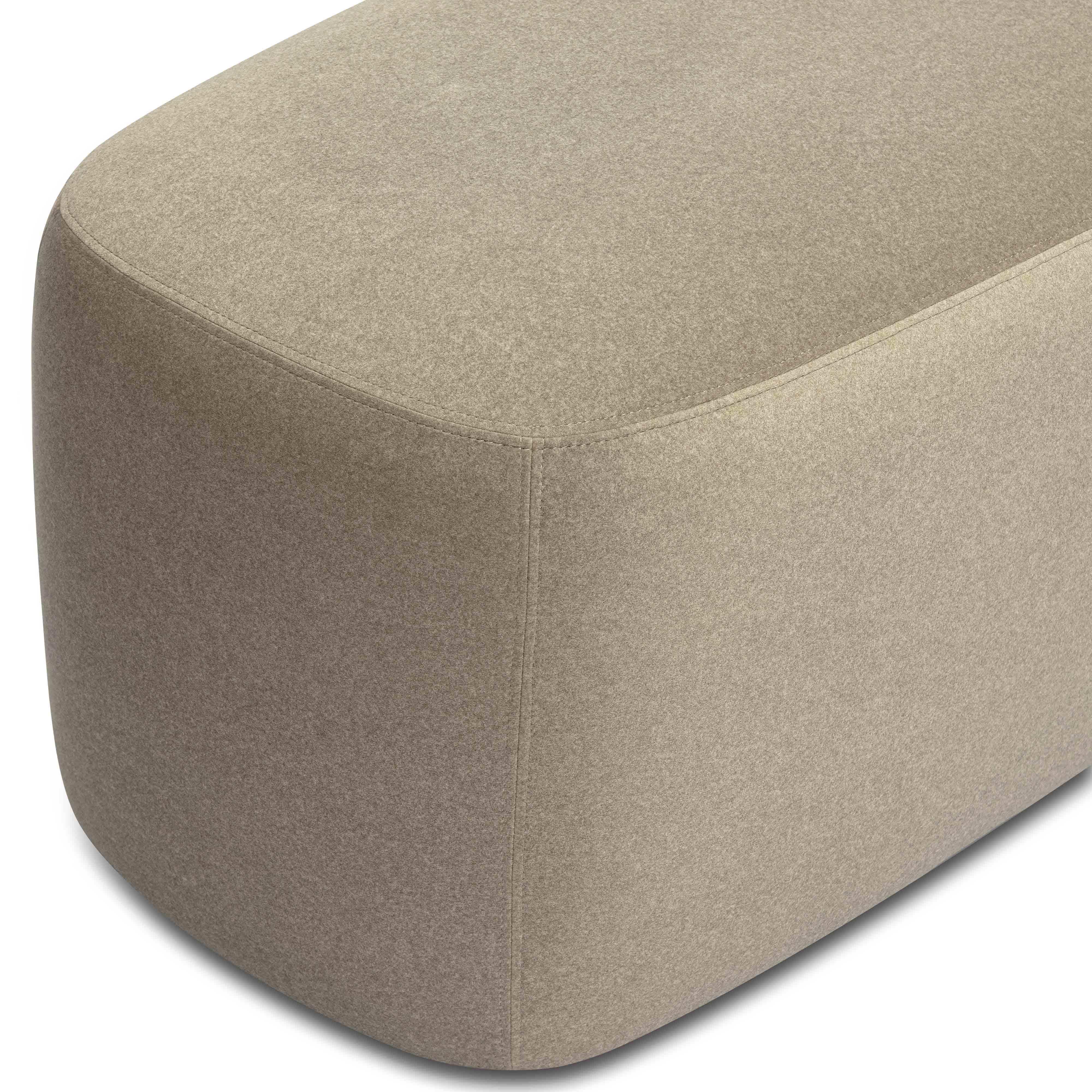 Graceland Faux Mohair Bench - Image 12