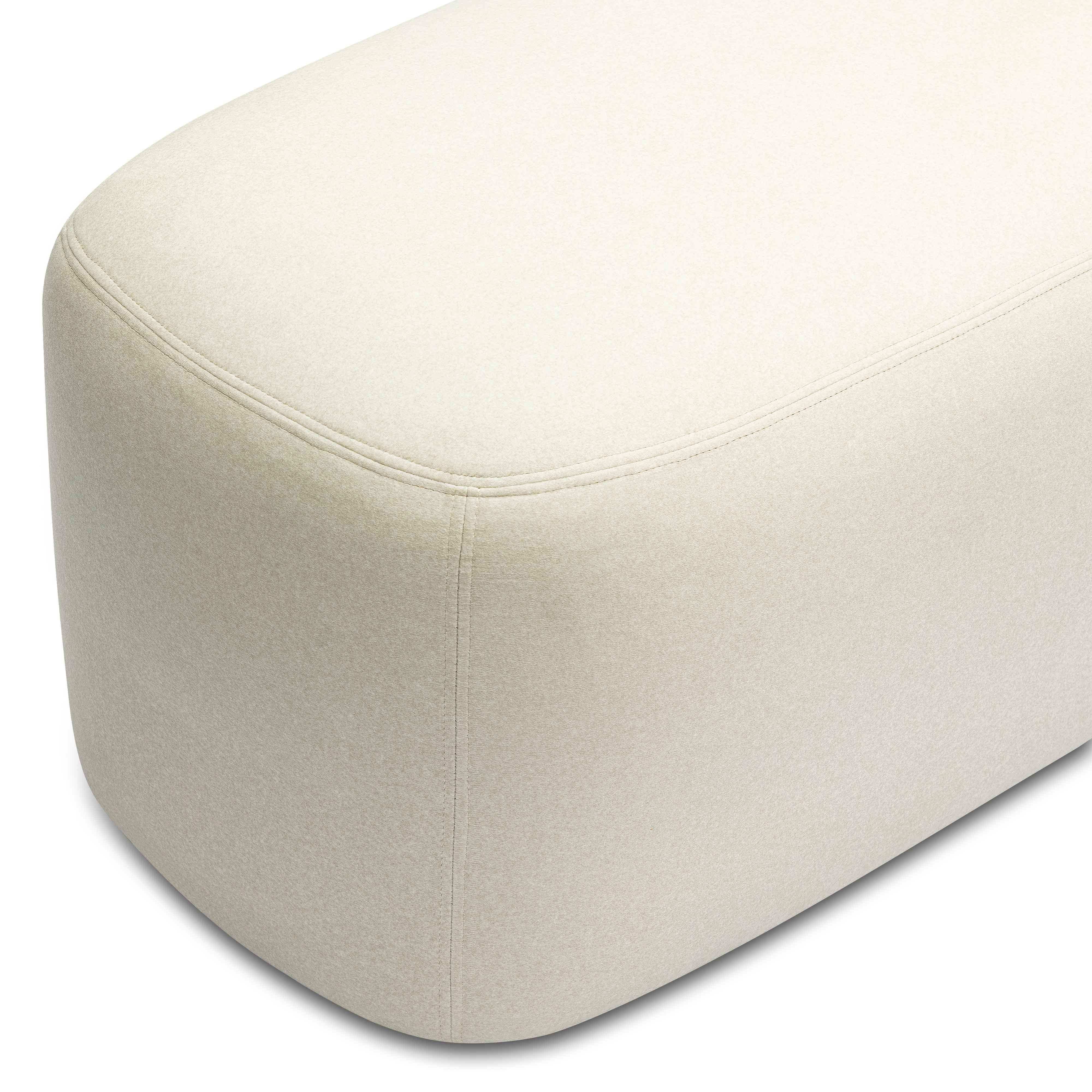 Graceland Faux Mohair Bench - Image 5