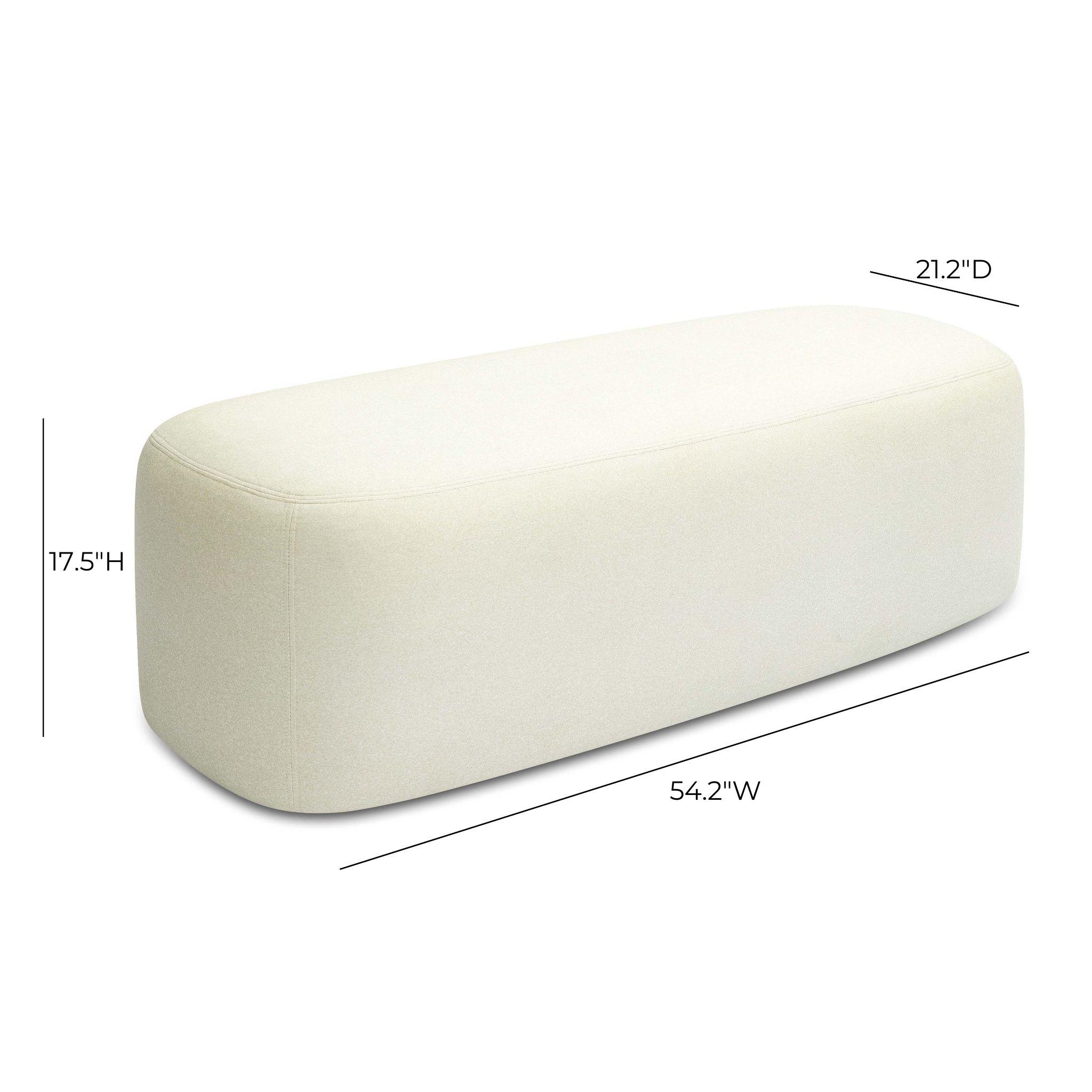 Graceland Faux Mohair Bench - Image 6