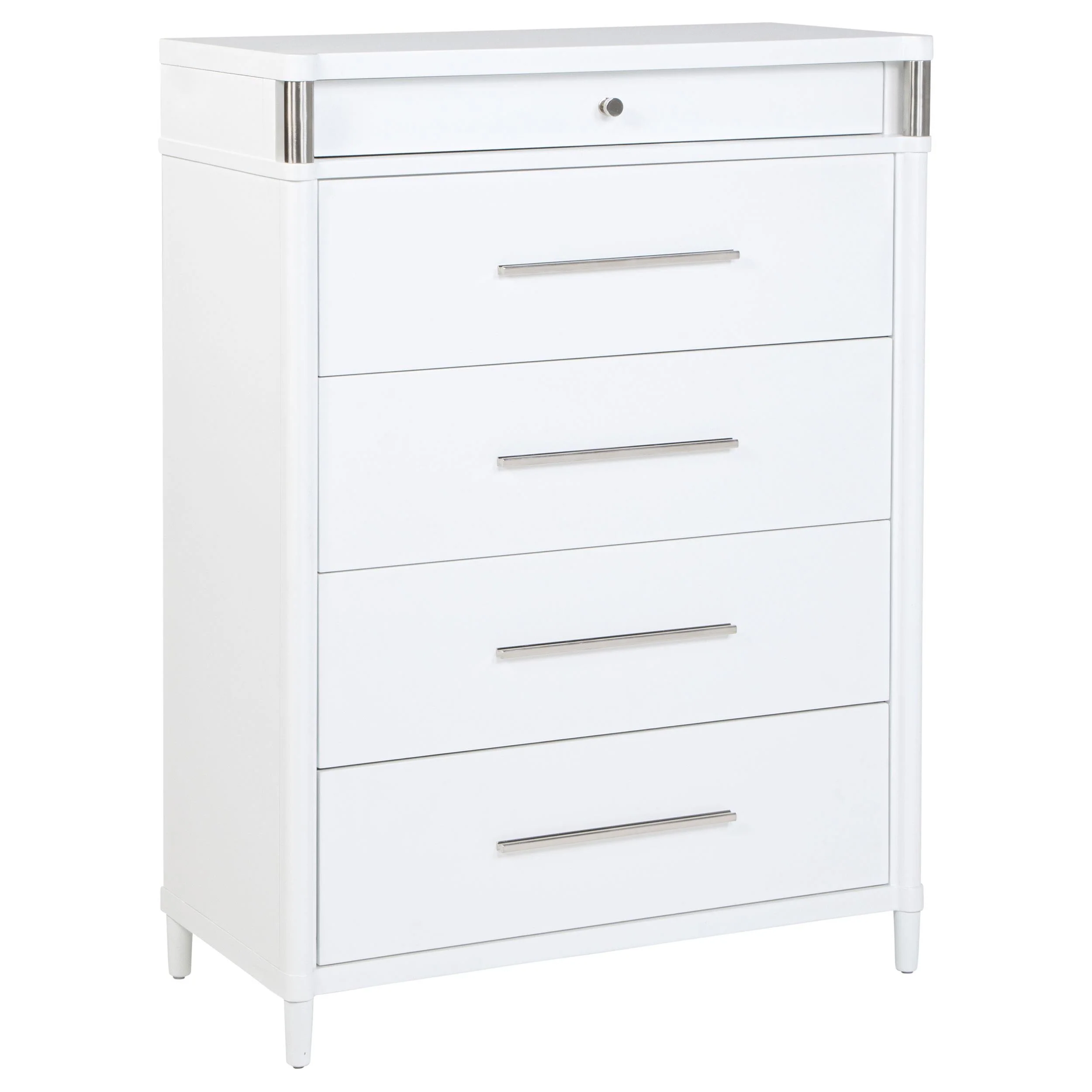 Gracemont White 5-Piece Eastern King Bedroom Set - Image 11