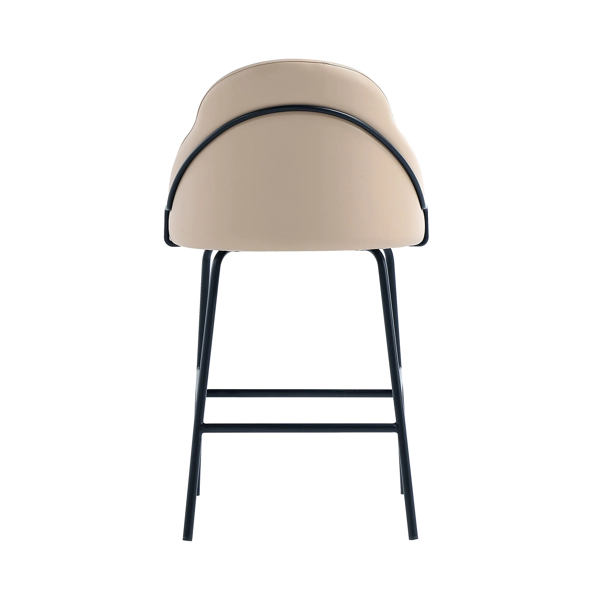 Gracie Counter Stool in Tan and Black (set of 3) - Image 8