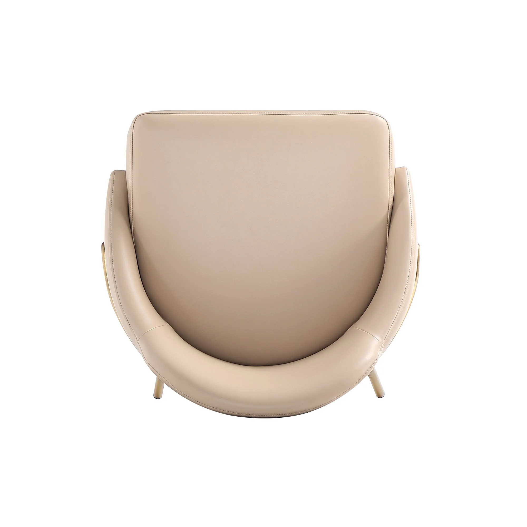 Gracie Counter Stool in Tan and Gold (set of 2) - Image 9