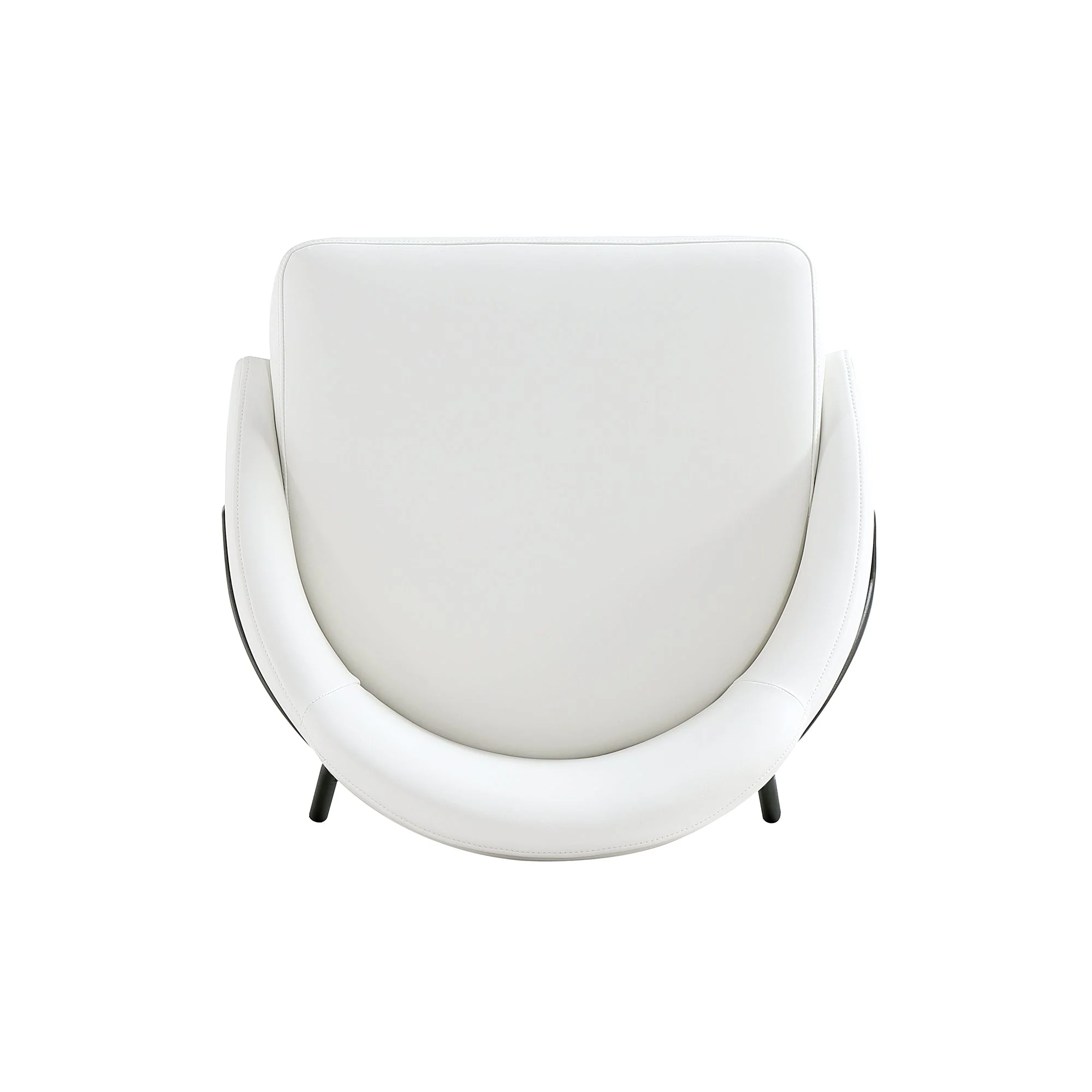 Gracie Counter Stool in White and Black (set of 3) - Image 9