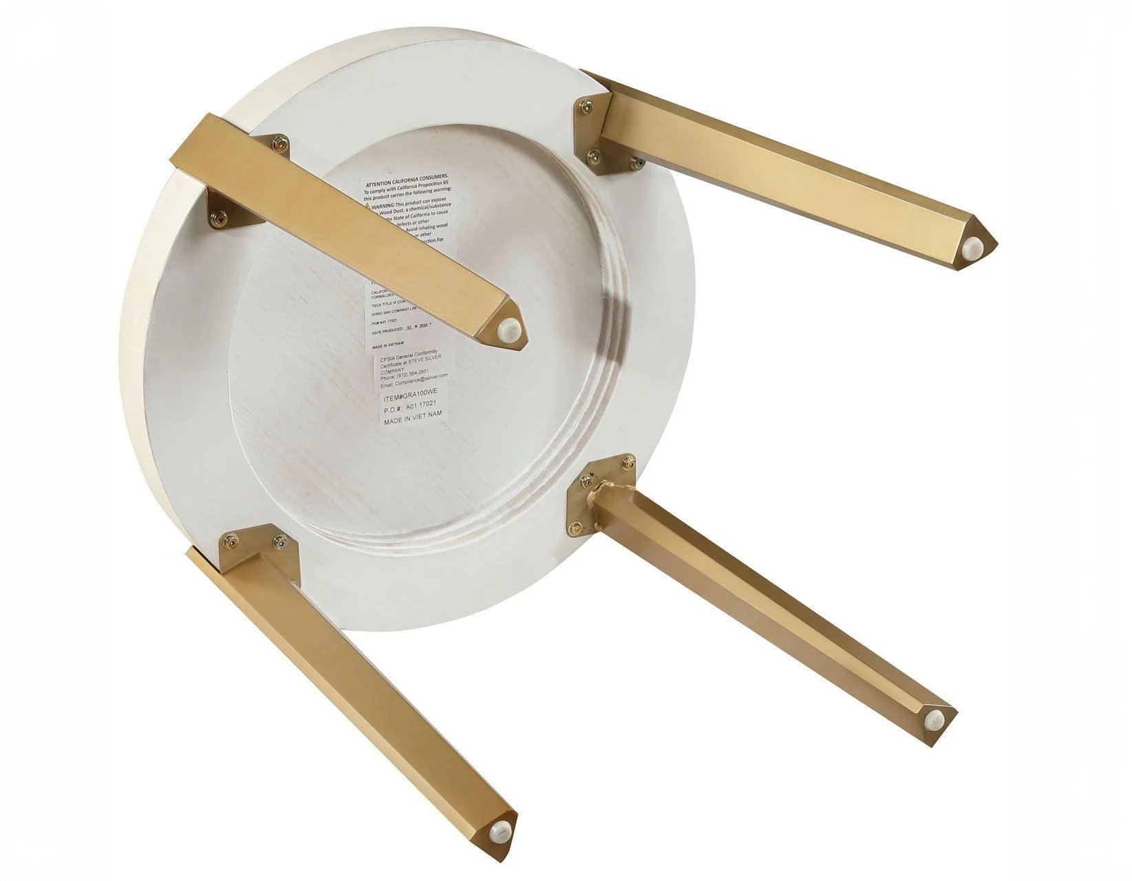 Gracie White 3-Piece Table Set - Image 11