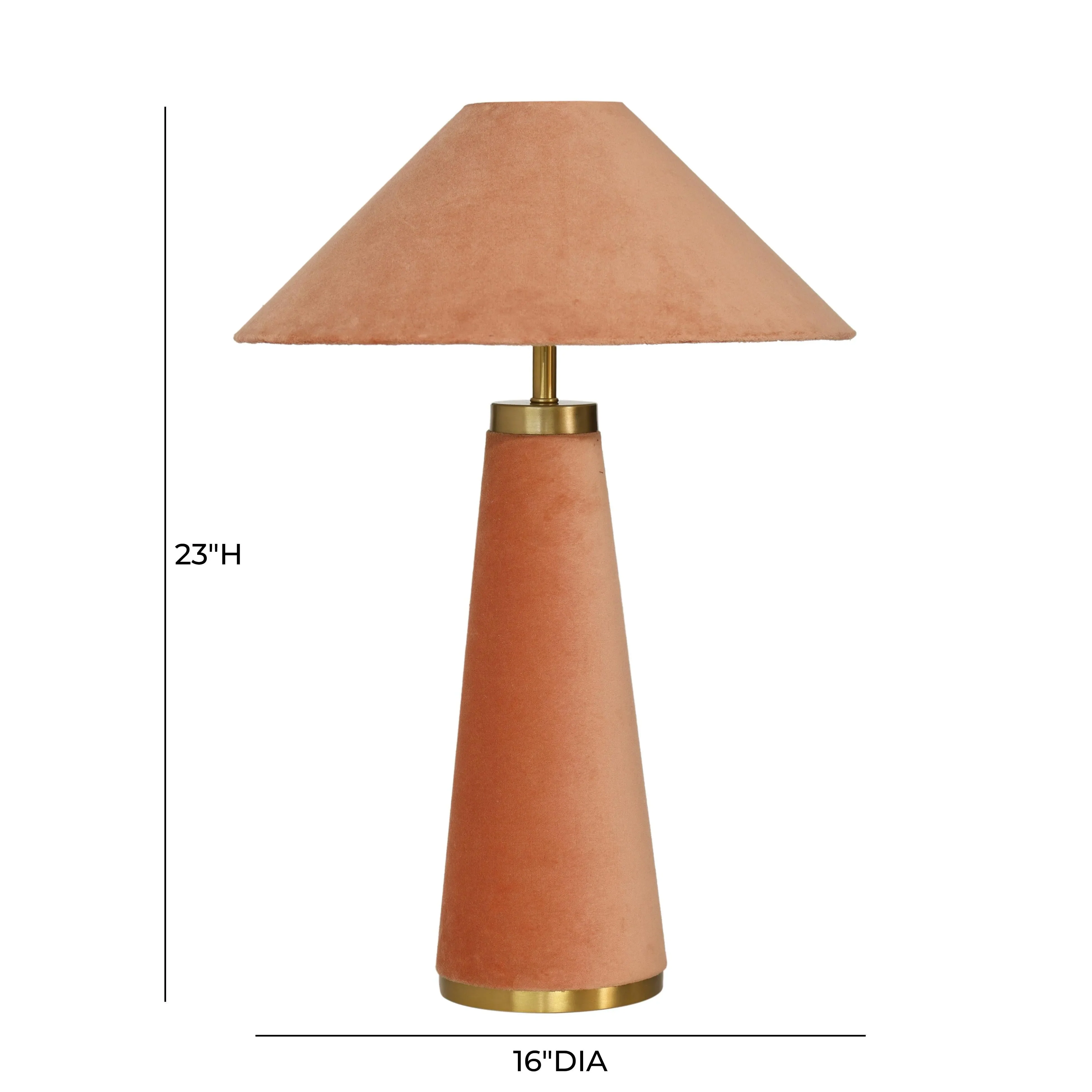 Graham Velvet Table Lamp - Image 18