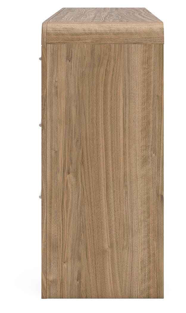 Gramburg Warm Natural Brown Dresser - Image 7