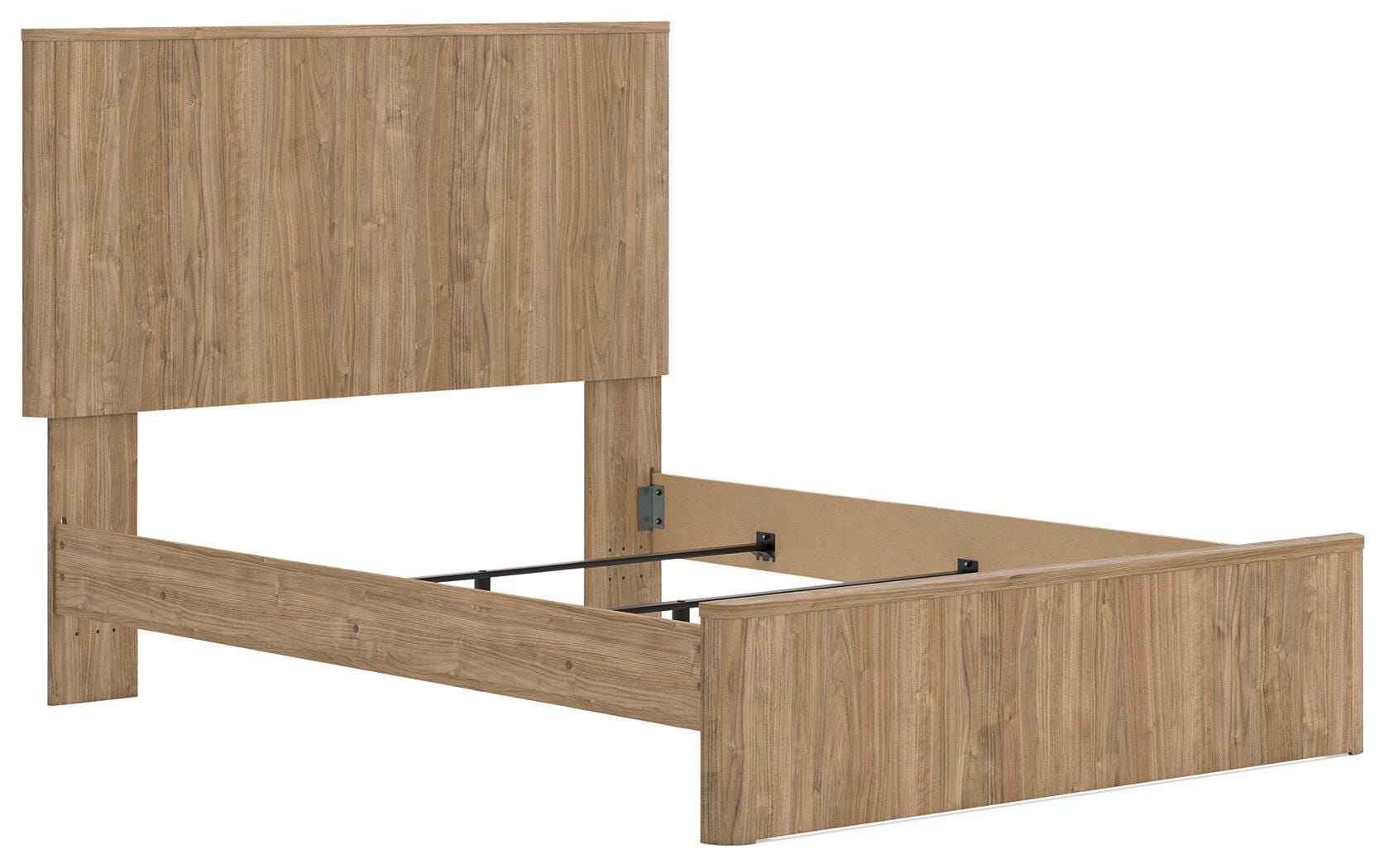 Gramburg Warm Natural Brown Queen Panel Bed - Image 3