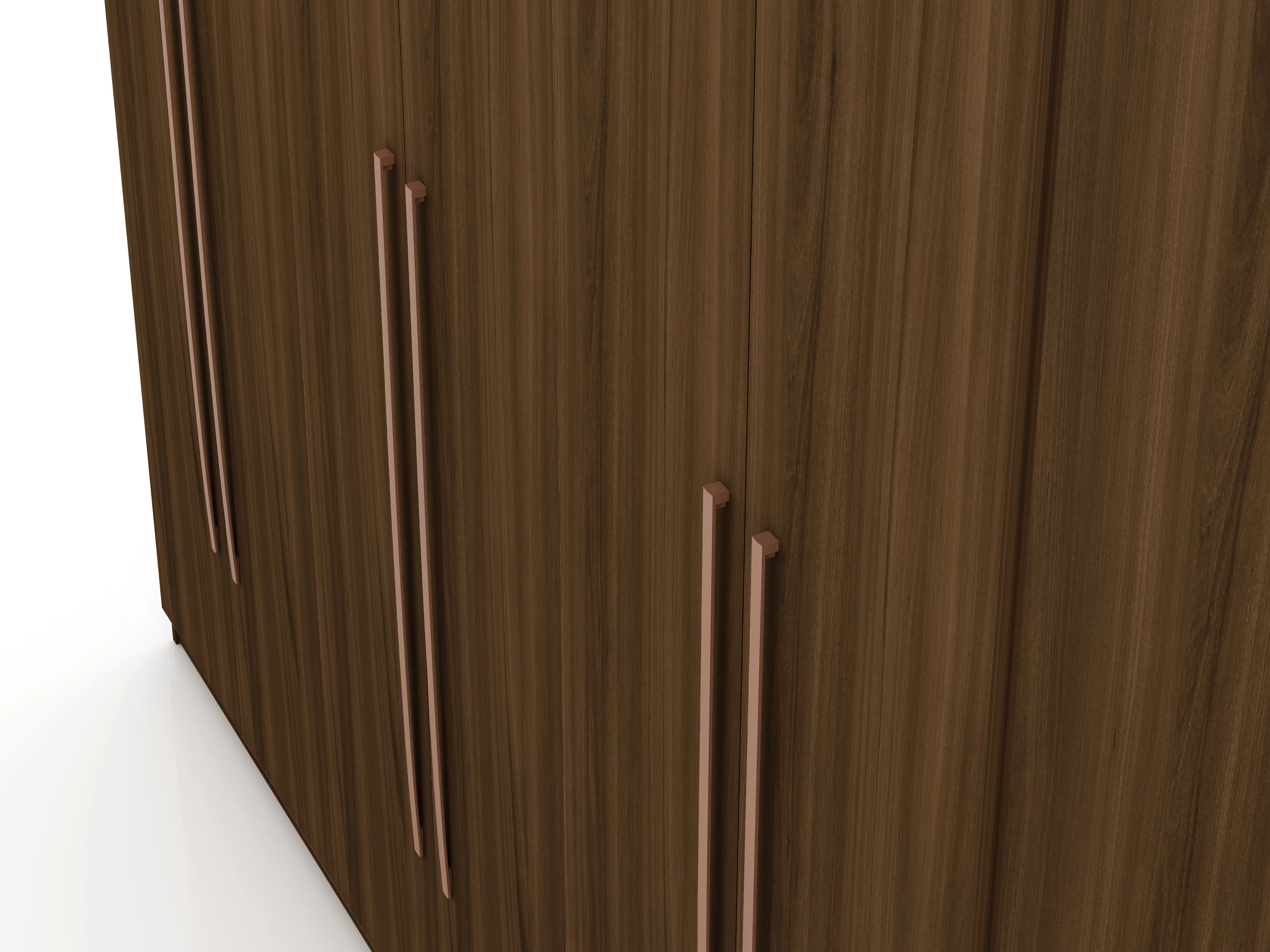 Gramercy Wardrobe Armoire Closet in Brown - Image 7