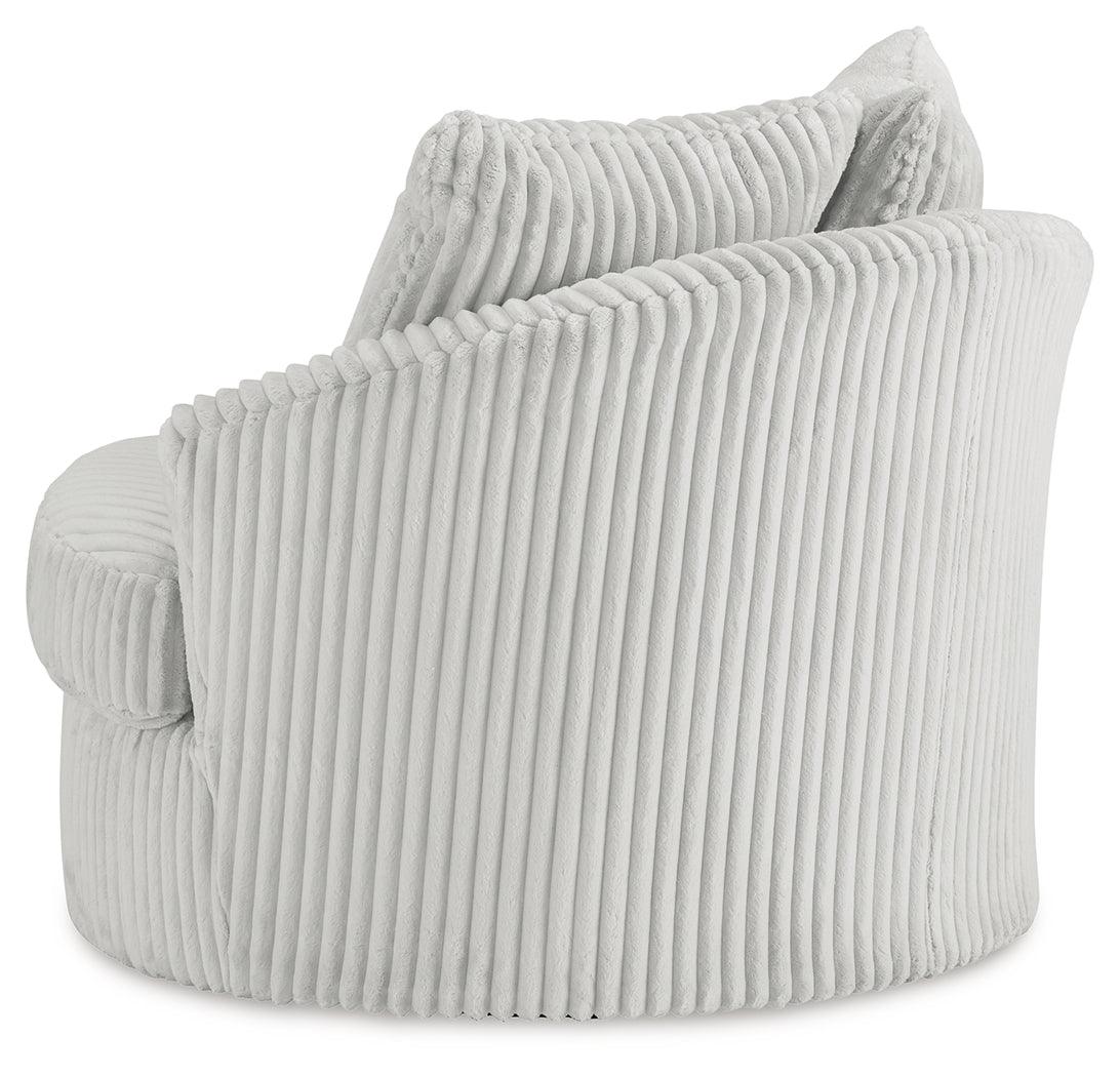 Gramwell Alloy Oversized Swivel Accent Chair - Image 5