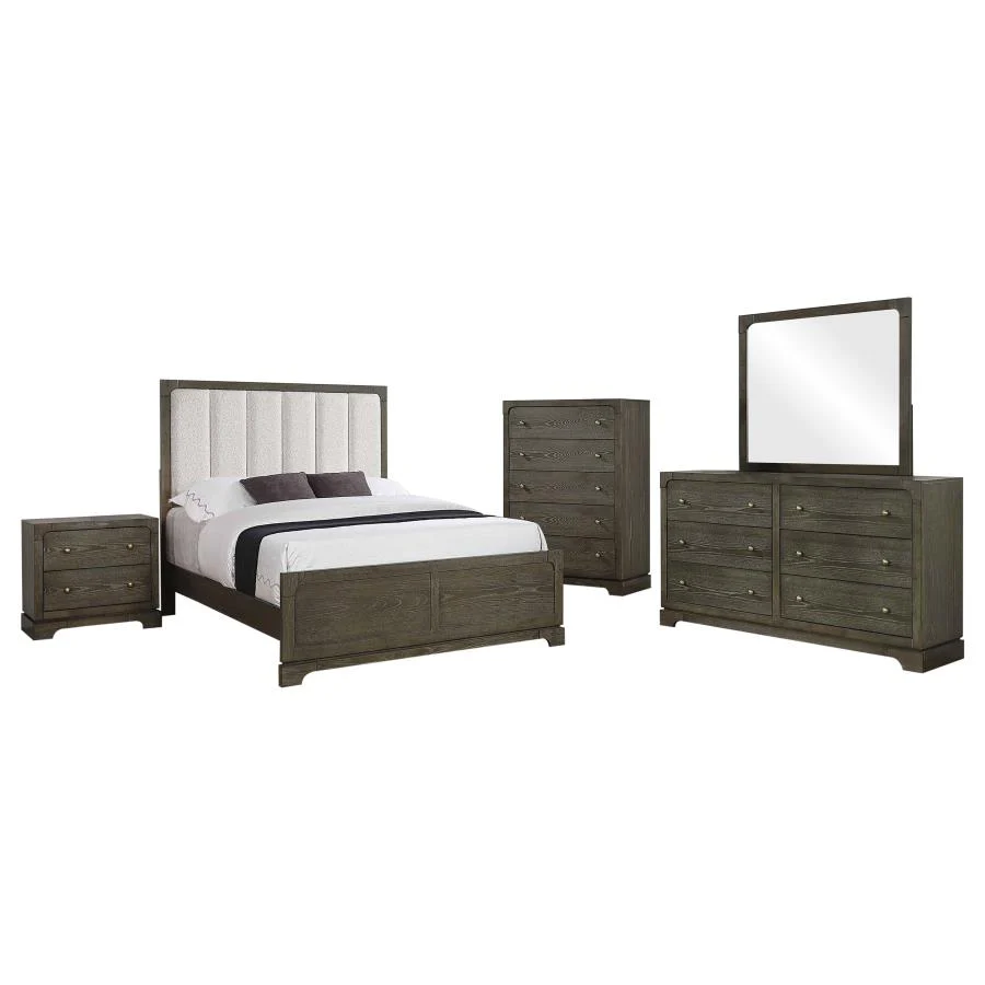 Gran Park Dark Cocoa 5-piece Queen Bedroom Set - Image 2