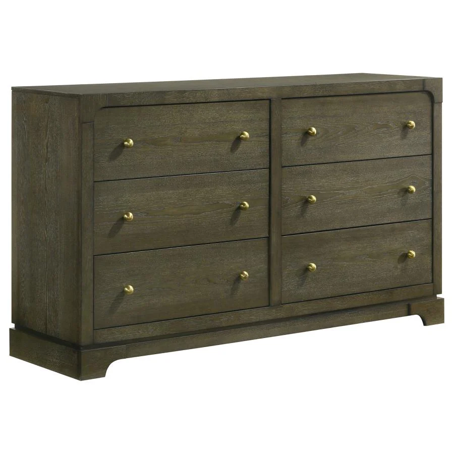 Gran Park Dark Cocoa 5-piece Queen Bedroom Set - Image 6