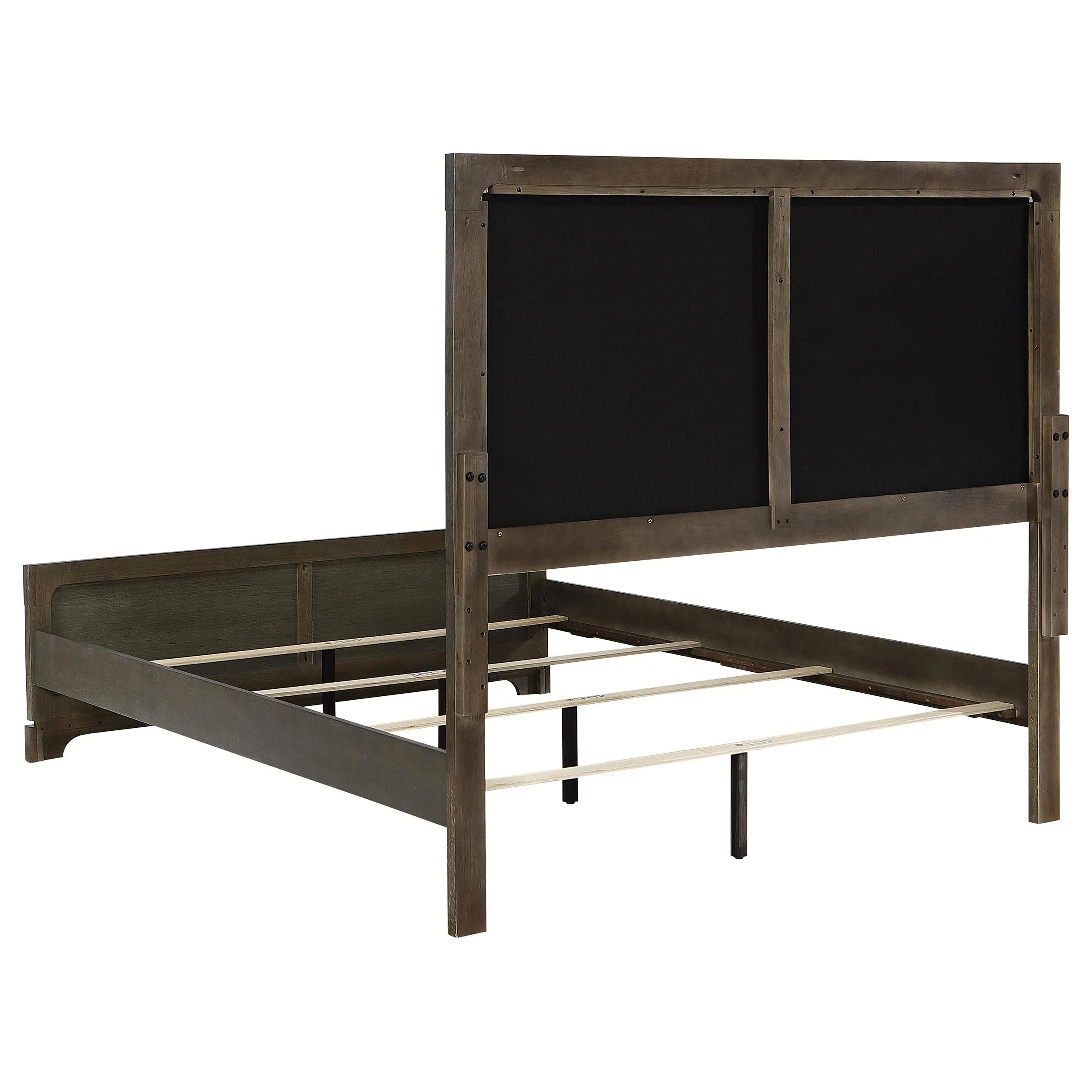 Gran Park Dark Cocoa Eastern King Panel Bed - Image 6